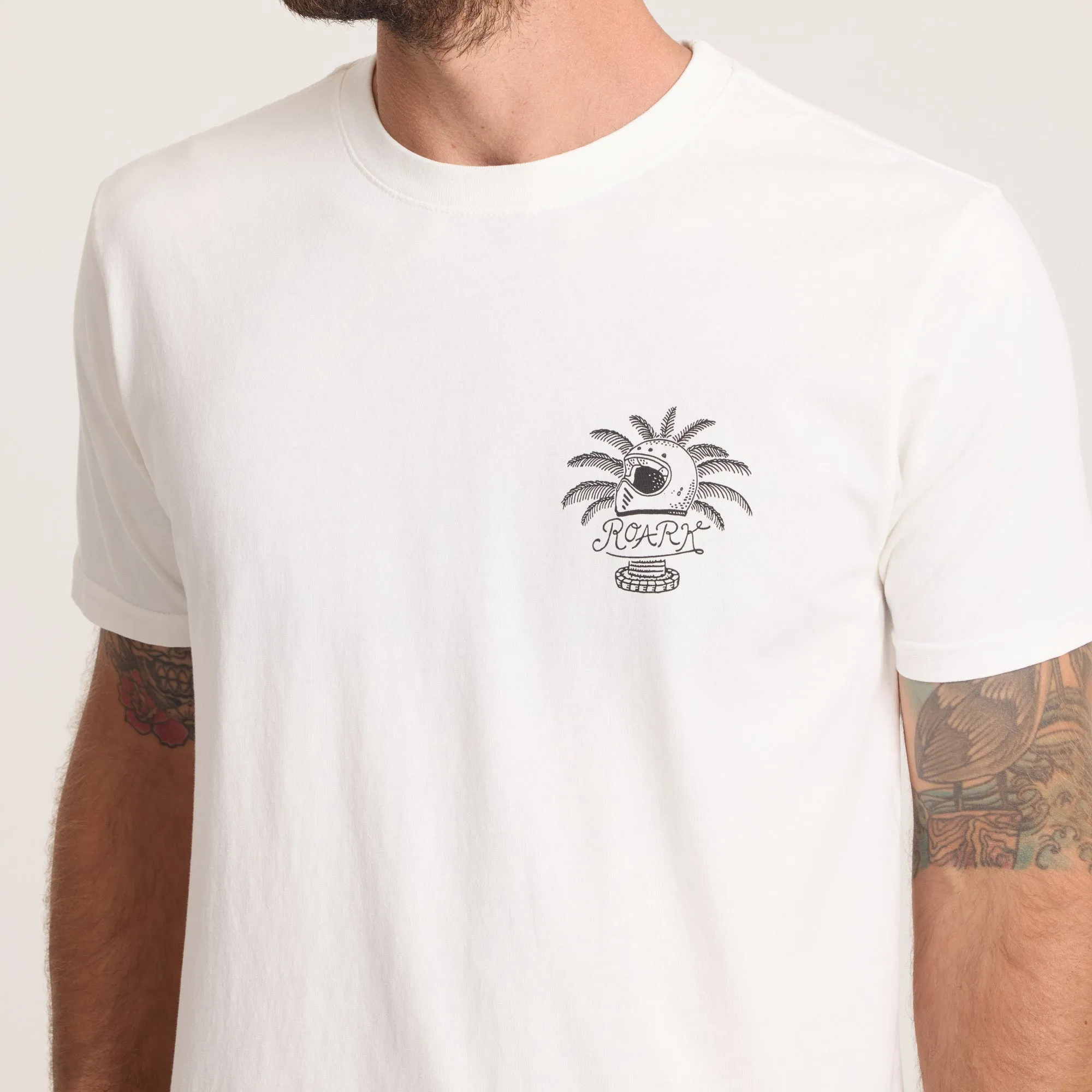 Moto Premium Tee - Off White sold by Roark product image thumbnail 5