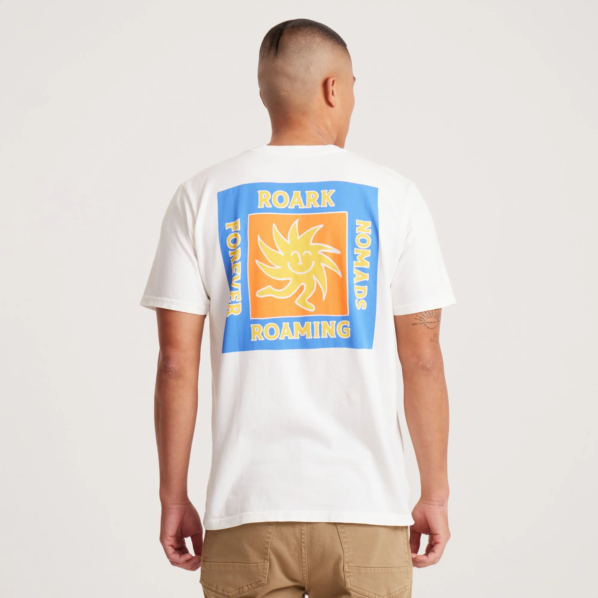 Forever Roaming Premium Tee - Off White sold by Roark product image thumbnail 5