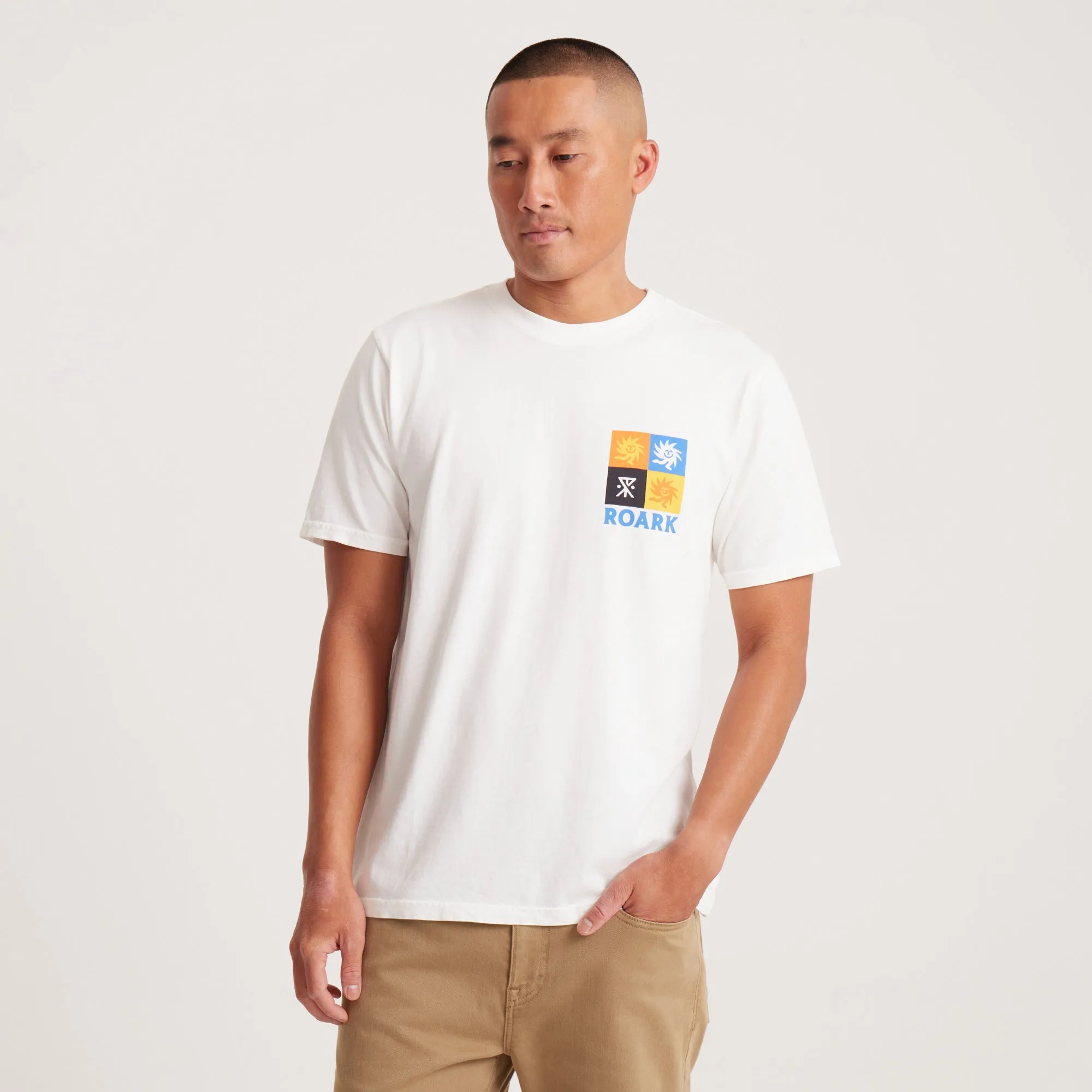Forever Roaming Premium Tee - Off White sold by Roark product image thumbnail 3