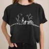 Night Ride Cropped Boxy Organic Premium Tee - Faded Black sold by Roark