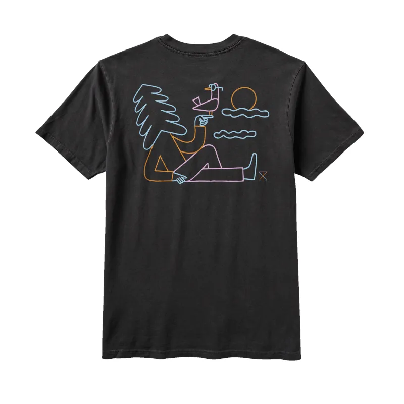 Unhustle Premium Tee - Charcoal sold by Roark