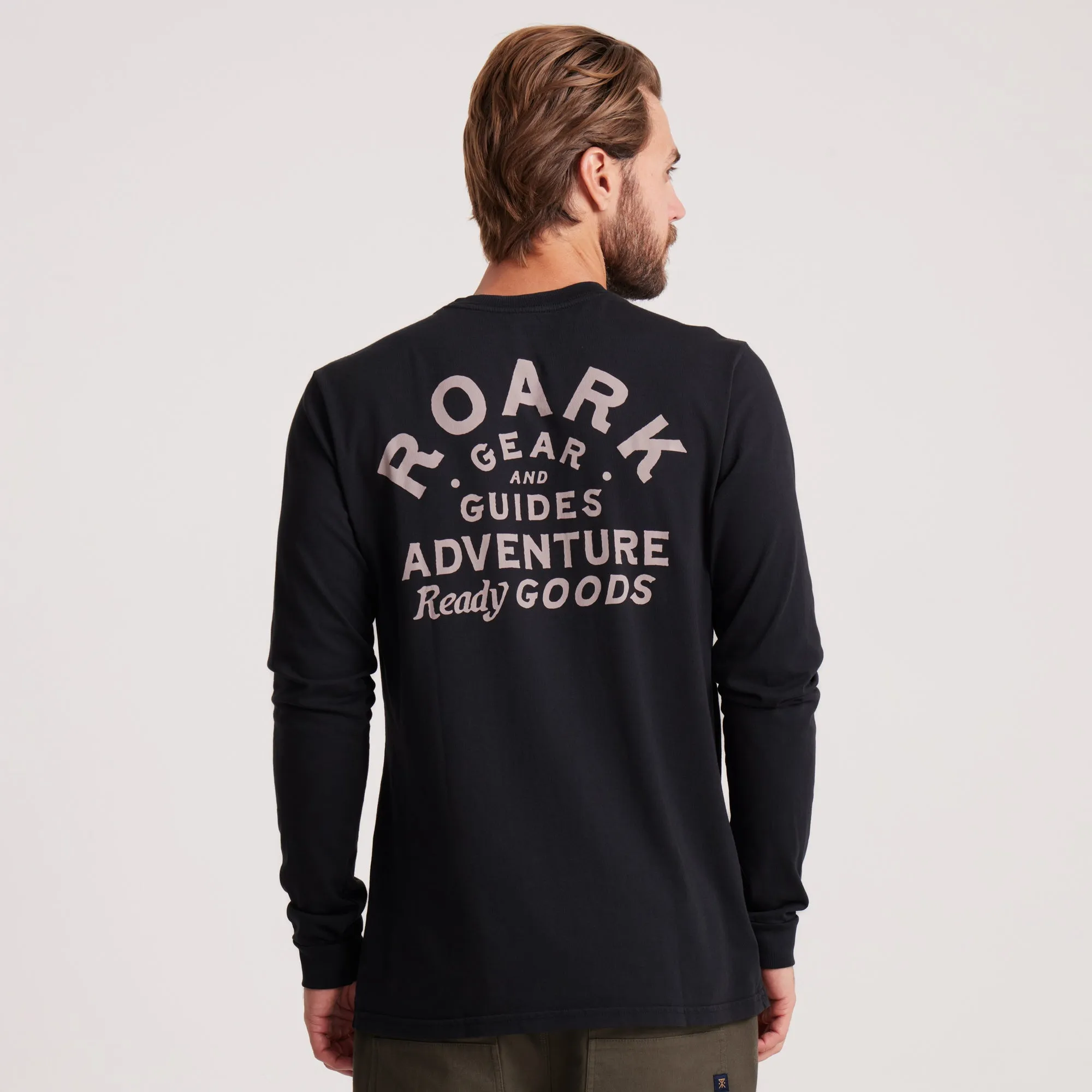 Gear And Guides Premium Long Sleeve Tee - Black sold by Roark product image thumbnail 3