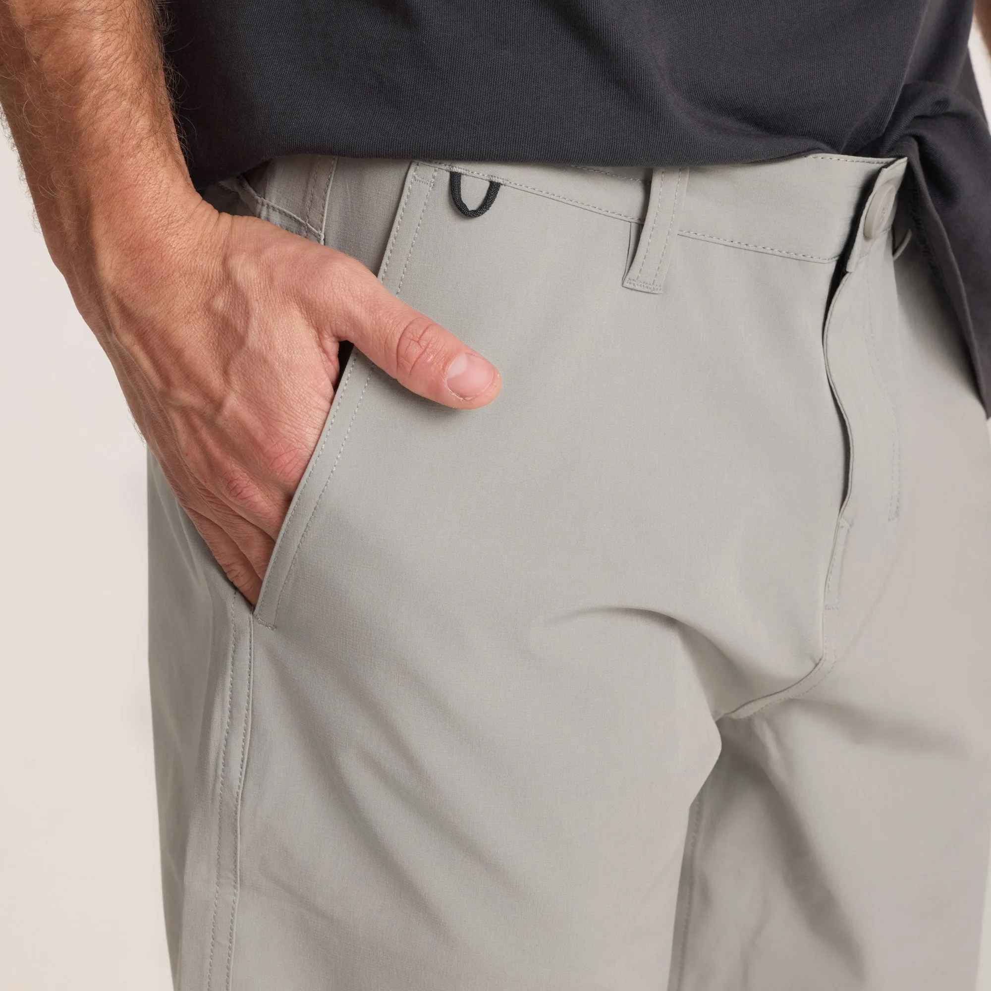 Hytide Hybrid Shorts - Ghost Grey sold by Roark product image thumbnail 5