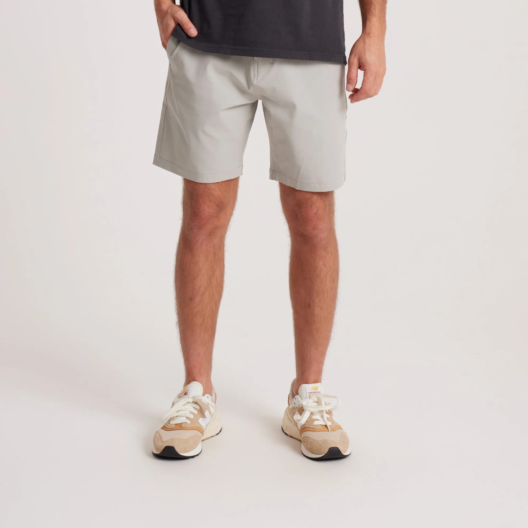 Hytide Hybrid Shorts - Ghost Grey sold by Roark product image thumbnail 2