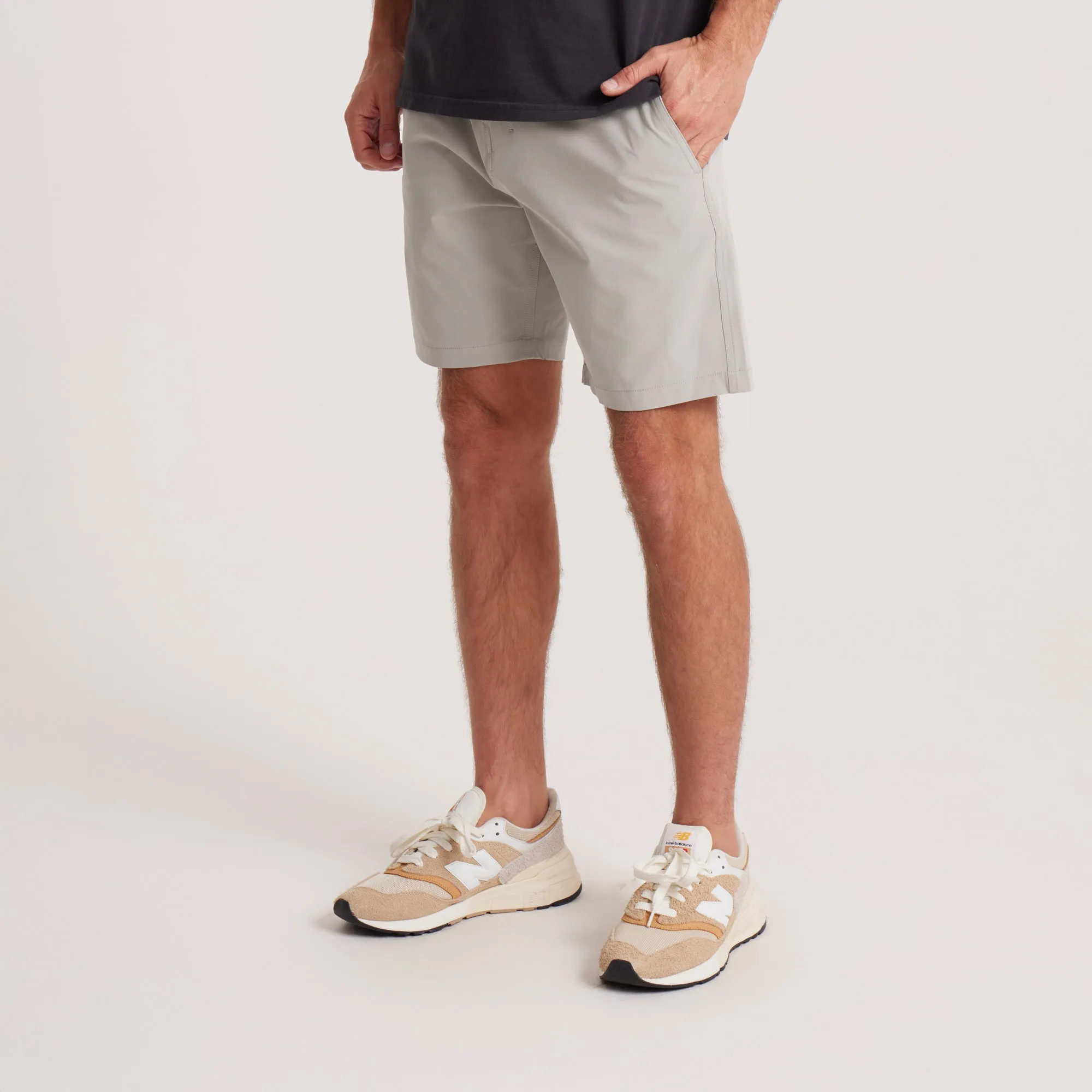 Hytide Hybrid Shorts - Ghost Grey sold by Roark product image thumbnail 3