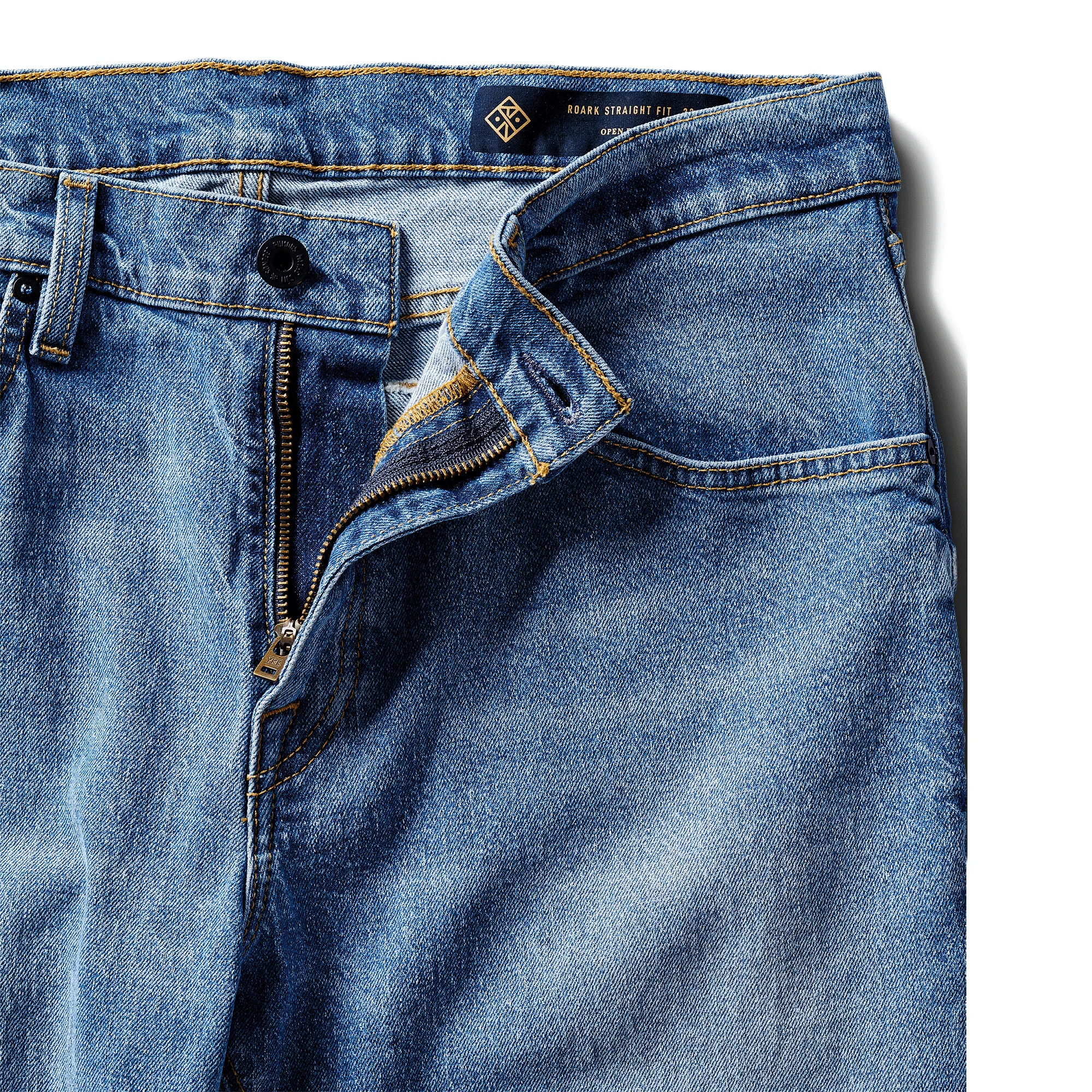 HWY 128 Straight Fit Denim Jeans - Light Fade sold by Roark product image thumbnail 3