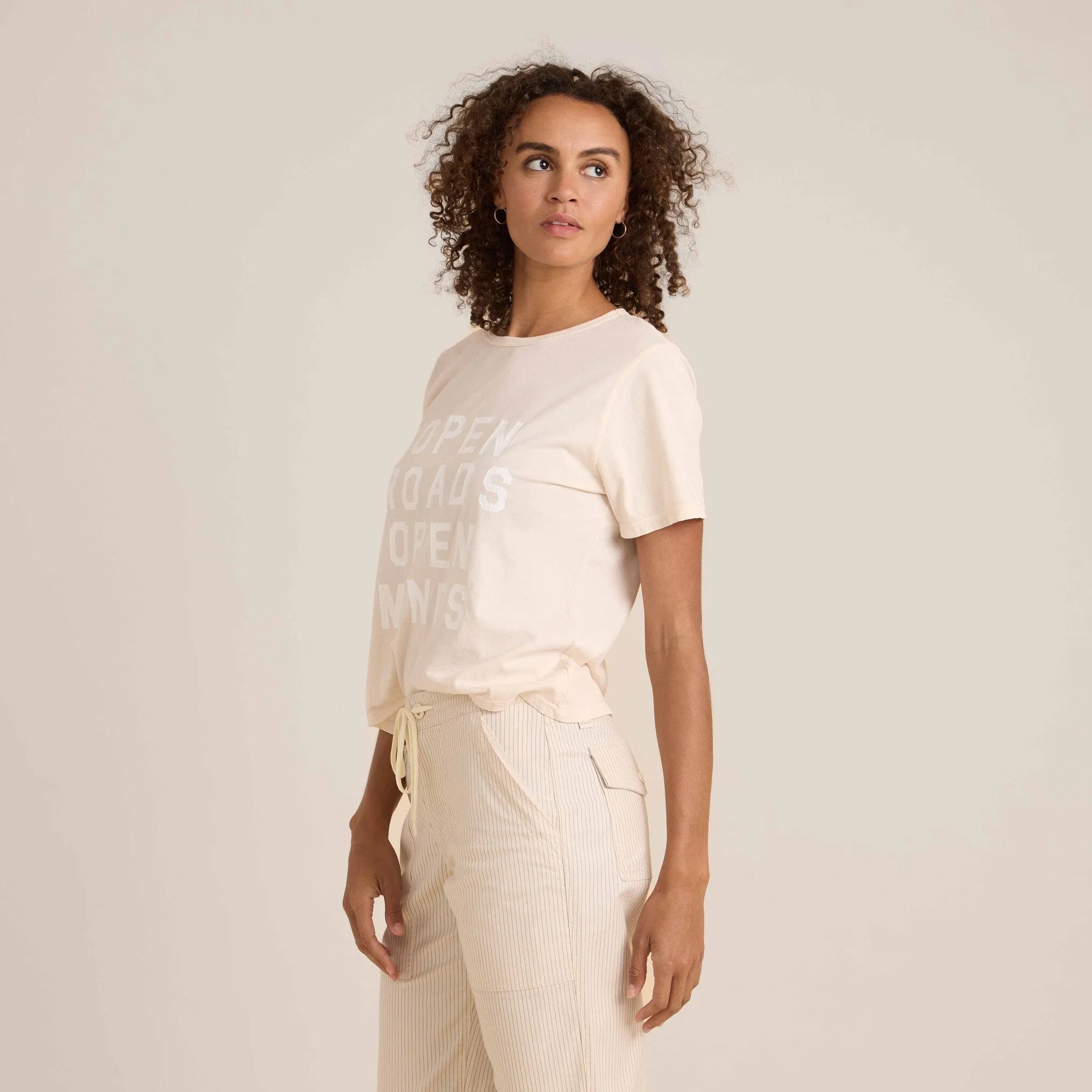 Open Roads Everyday Premium Tee - Eggshell sold by Roark product image thumbnail 2