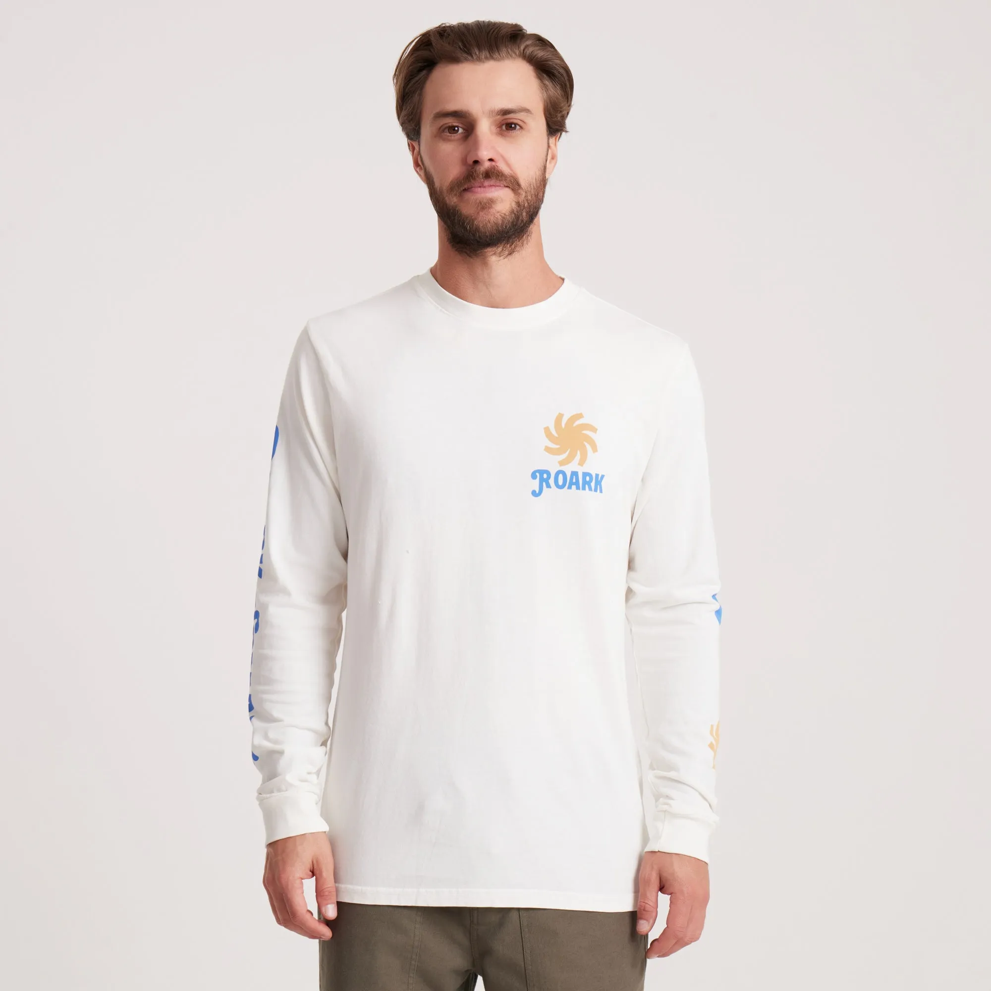 Rucksack Ramblers Premium Long Sleeve Tee - Off White sold by Roark product image thumbnail 2