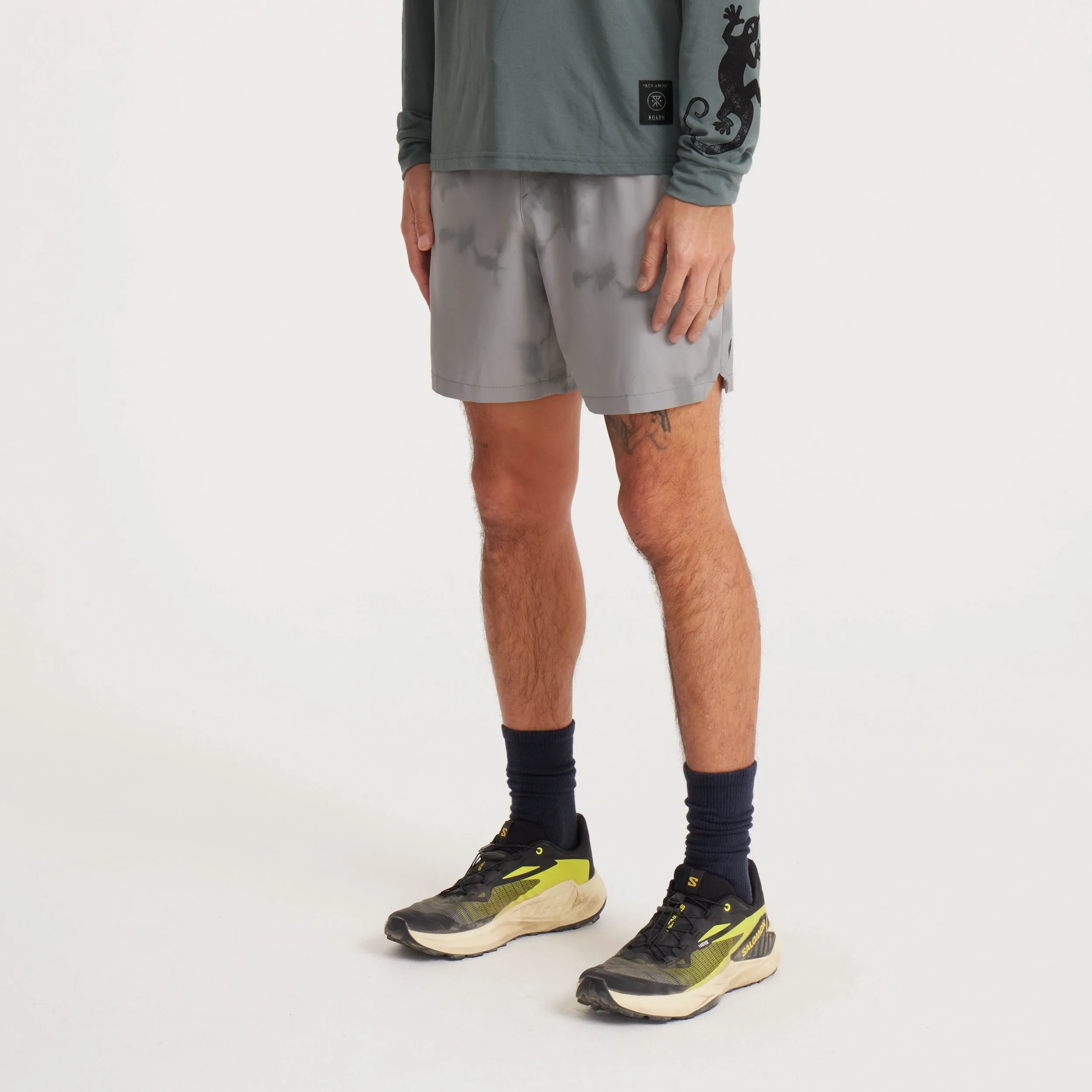 Serrano 7" Shorts - Ghost Grey sold by Roark product image thumbnail 4