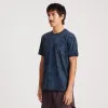 Mathis Pocket Short Sleeve Active Tee - Navy Tie Die sold by Roark