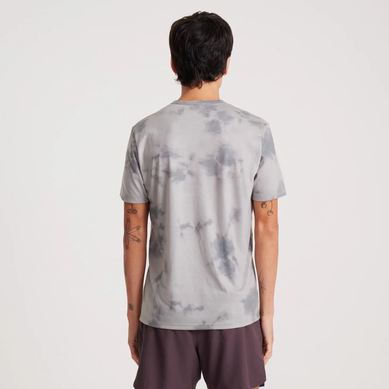 Mathis Pocket Short Sleeve Active Tee - Ghost Grey sold by Roark product image thumbnail 5