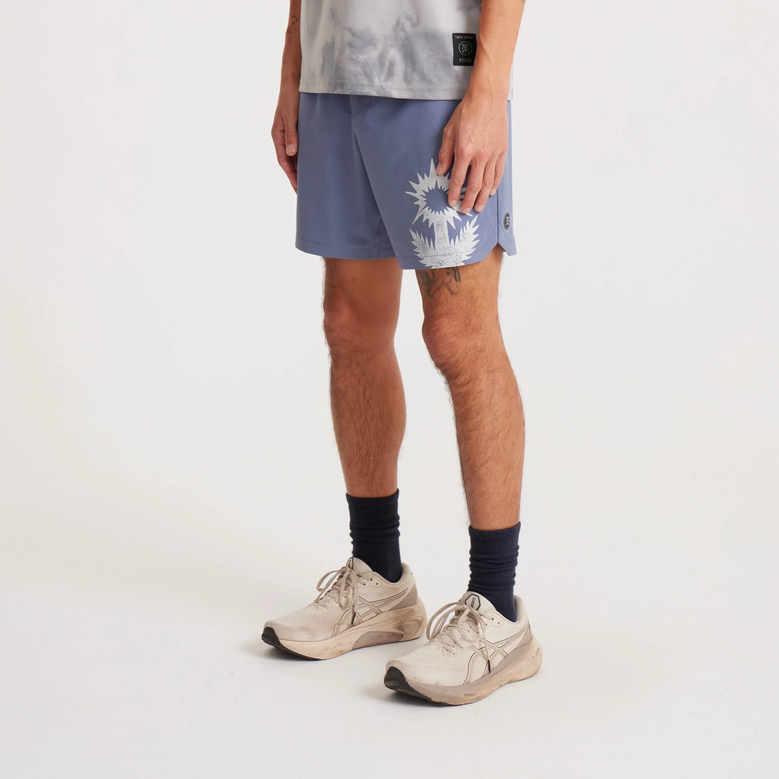 Serrano Active Stretch Shorts - Slate sold by Roark product image thumbnail 3