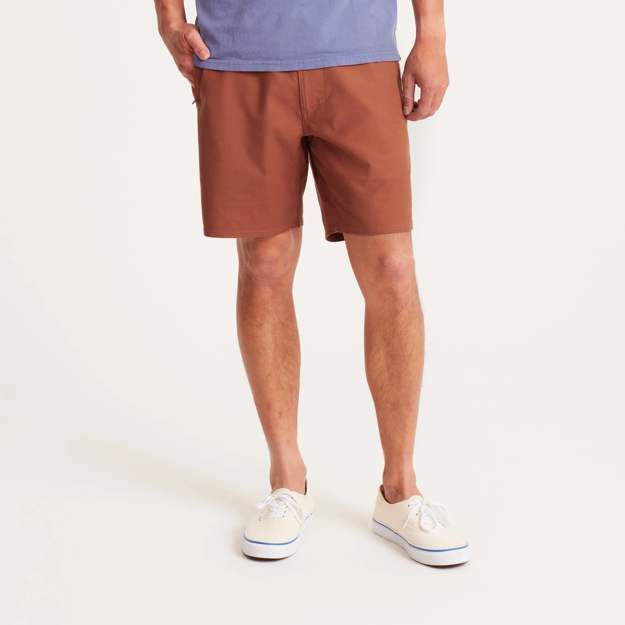 Layover Traveler Shorts - Ochre Red sold by Roark product image thumbnail 3