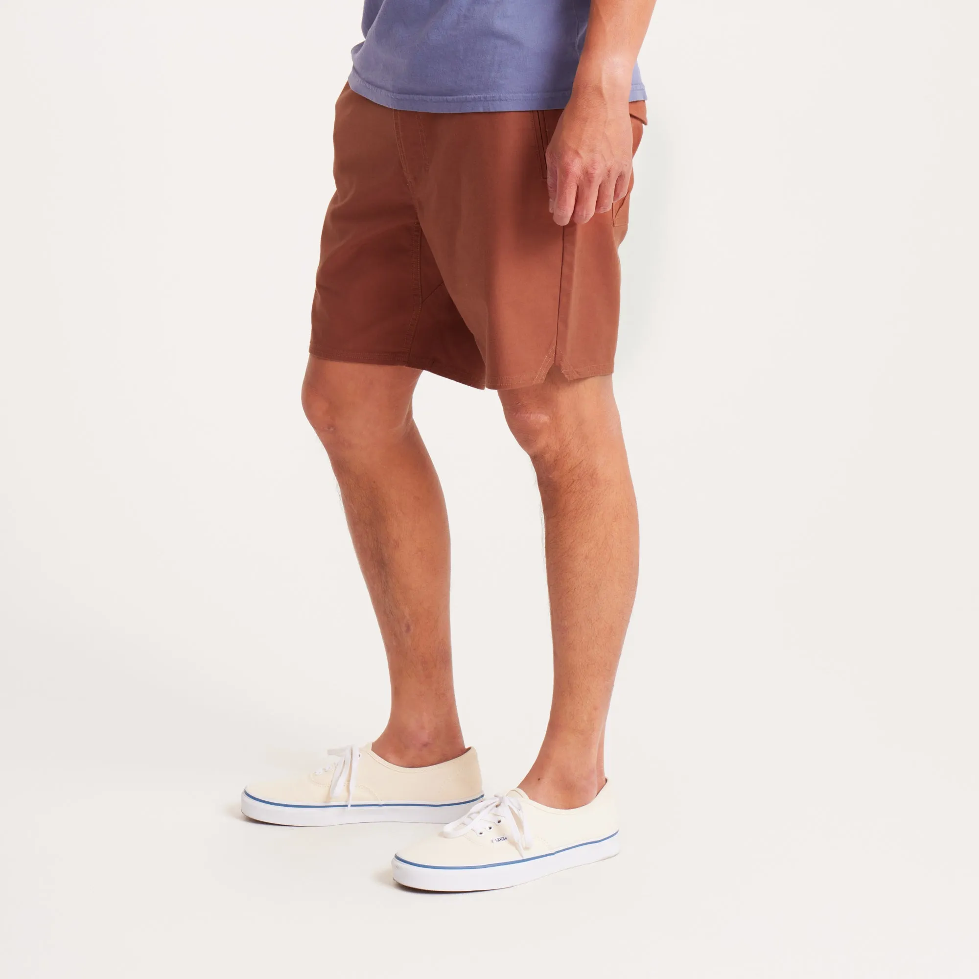 Layover Traveler Shorts - Ochre Red sold by Roark product image thumbnail 5