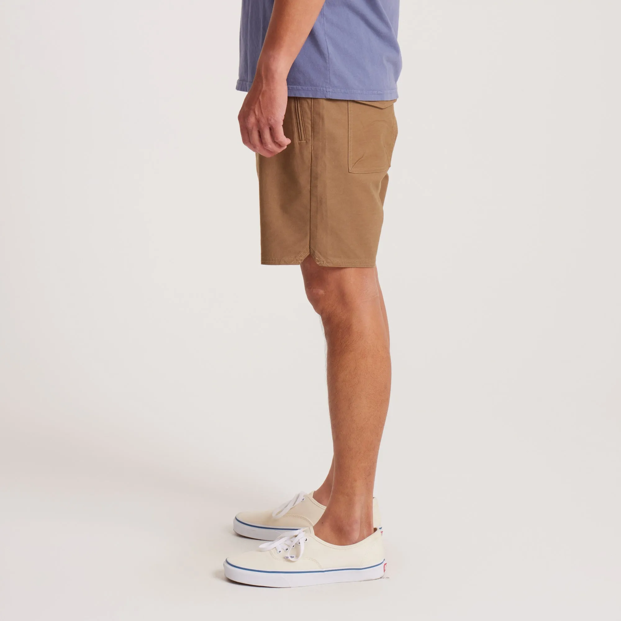 Layover Traveler Shorts - Dark Khaki sold by Roark product image thumbnail 3