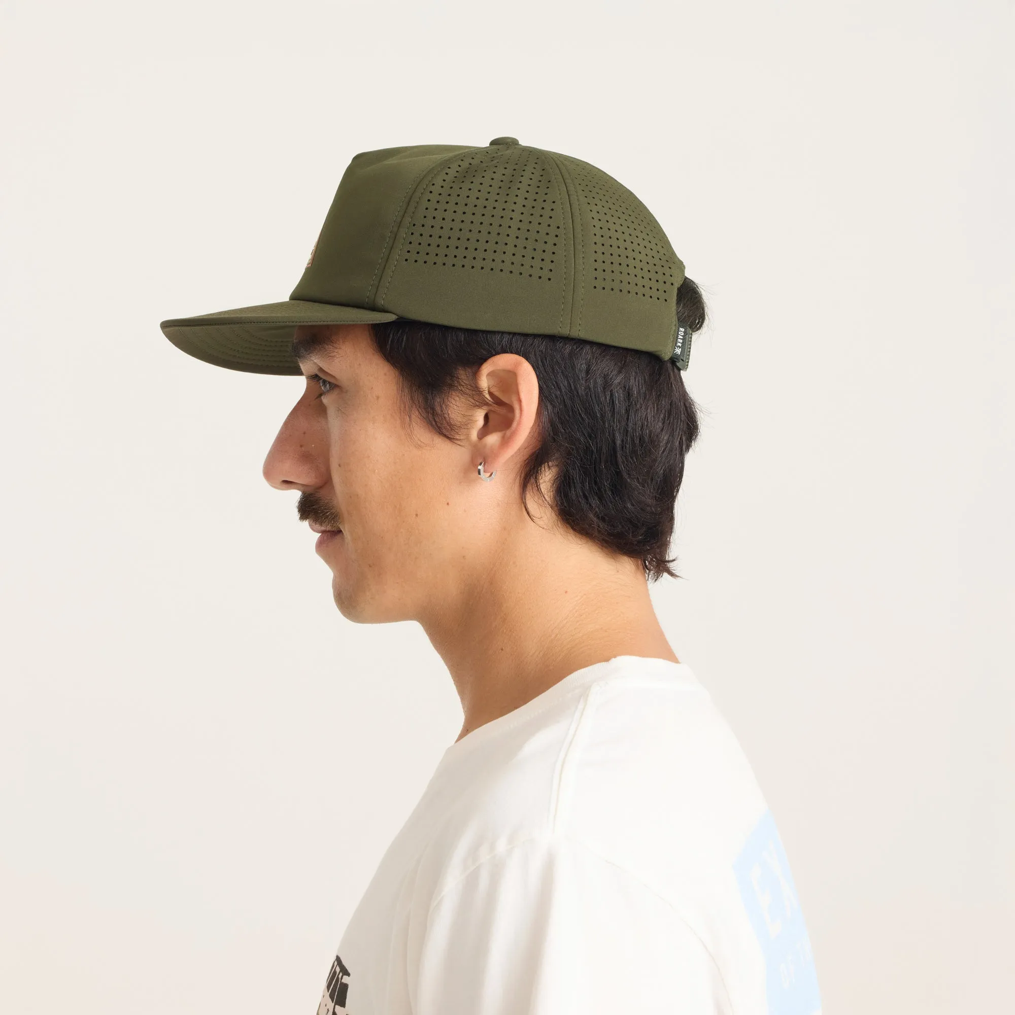Hytide Strapback Hat - Military sold by Roark product image thumbnail 5
