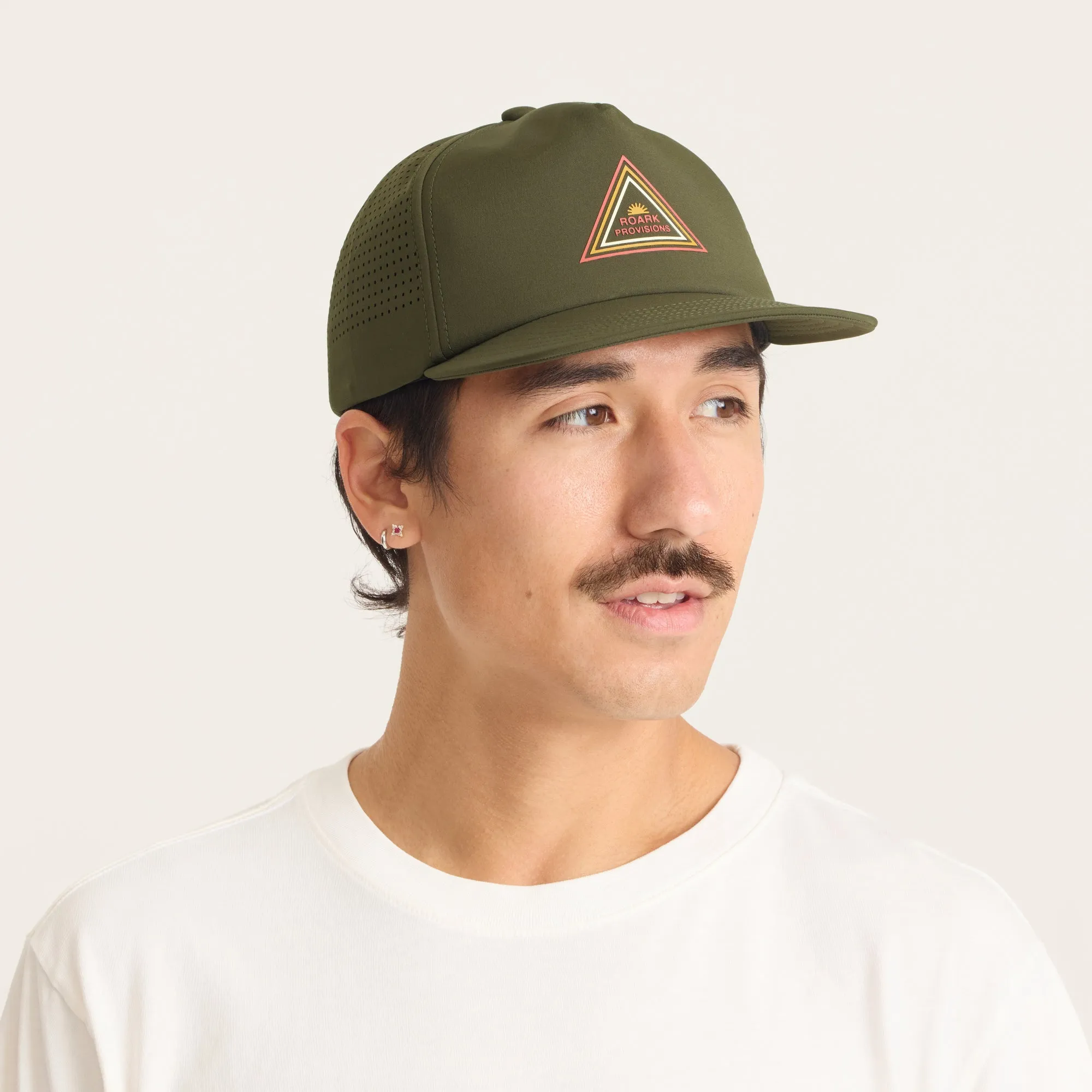 Hytide Strapback Hat - Military sold by Roark product image thumbnail 3