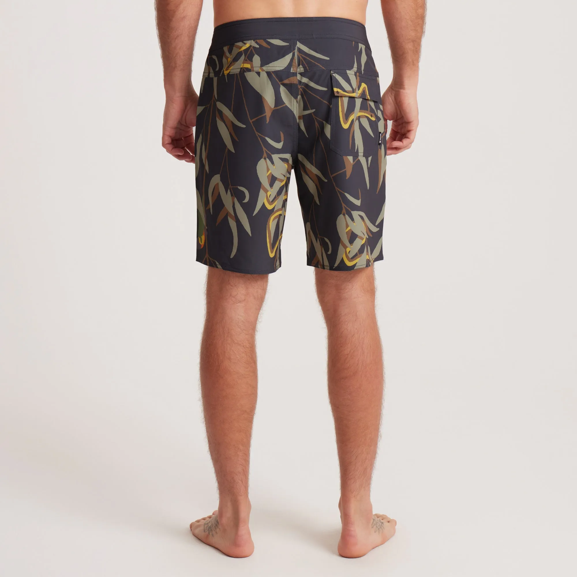 Passage 18.5" Boardshorts - Gum Tree Charcoal sold by Roark product image thumbnail 4