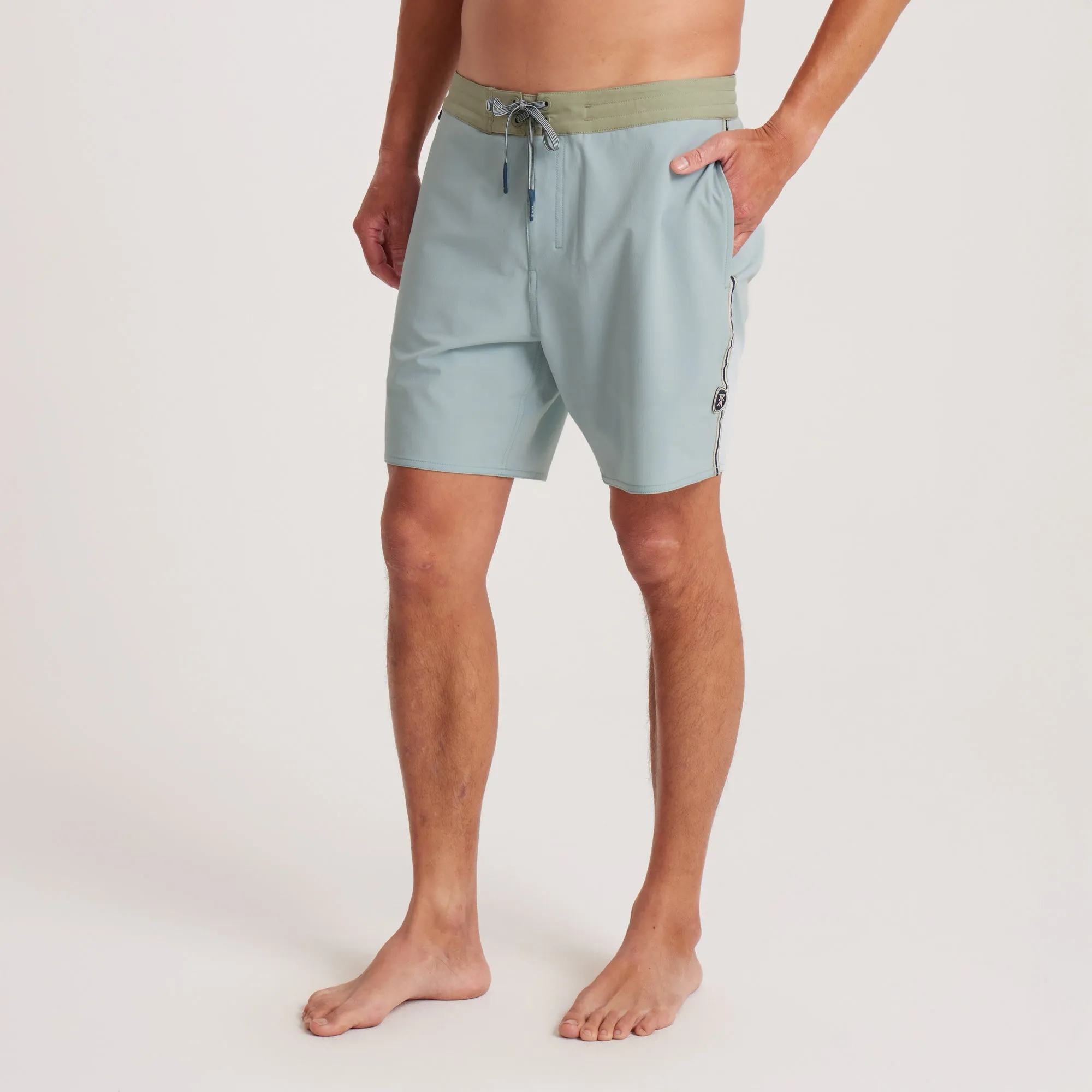 Chiller Boardshorts - Dusty Blue sold by Roark product image thumbnail 4