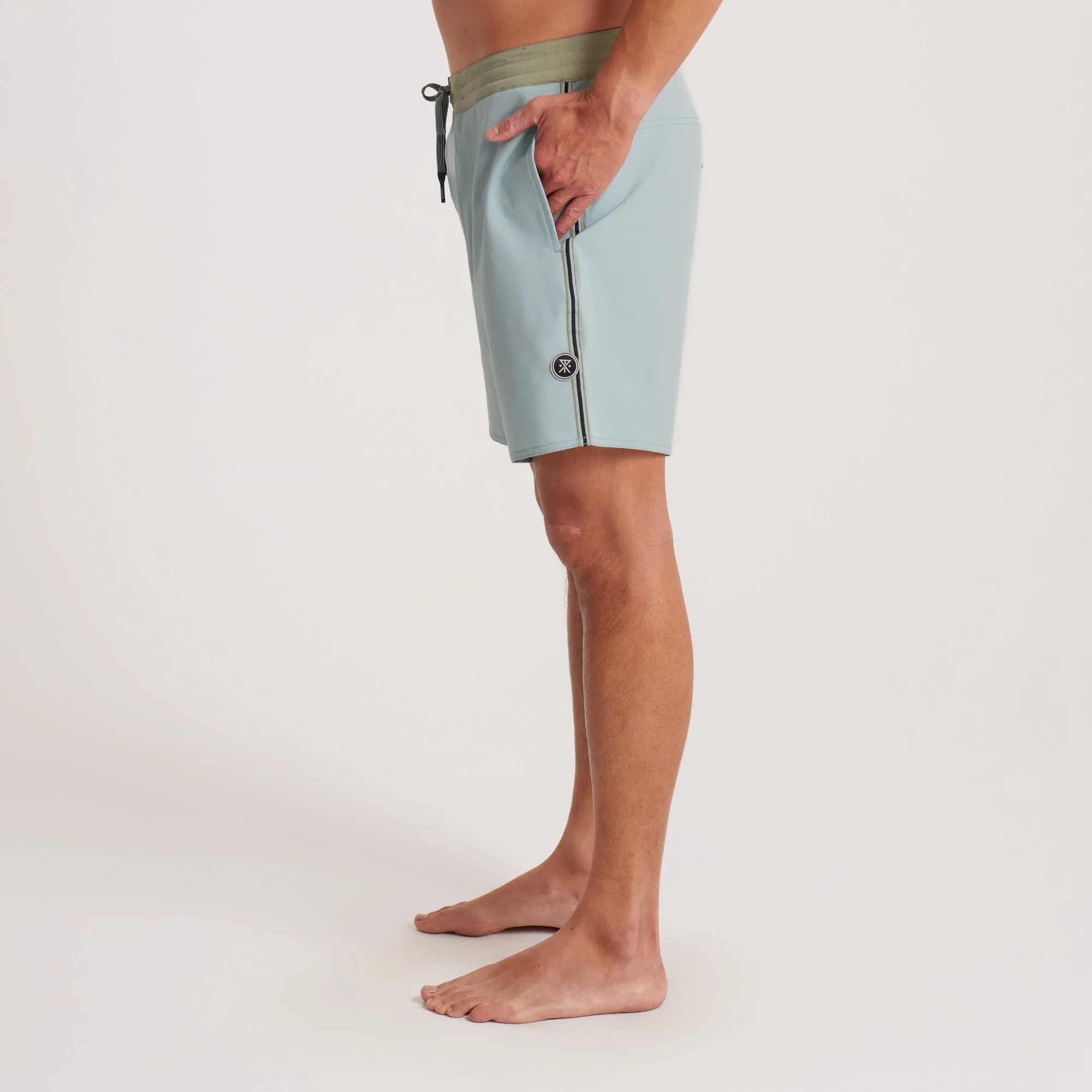 Chiller Boardshorts - Dusty Blue sold by Roark product image thumbnail 5