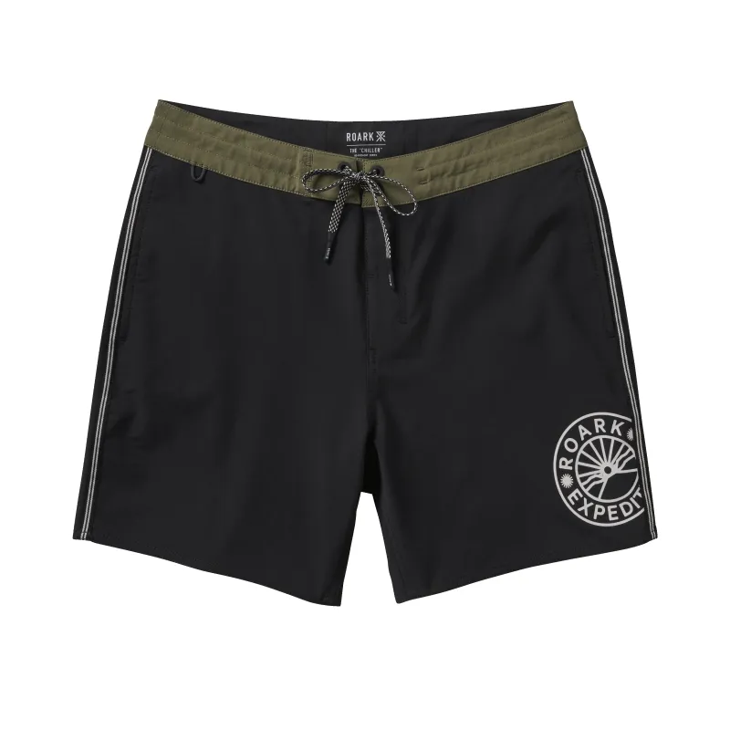 Chiller Boardshorts - Black sold by Roark