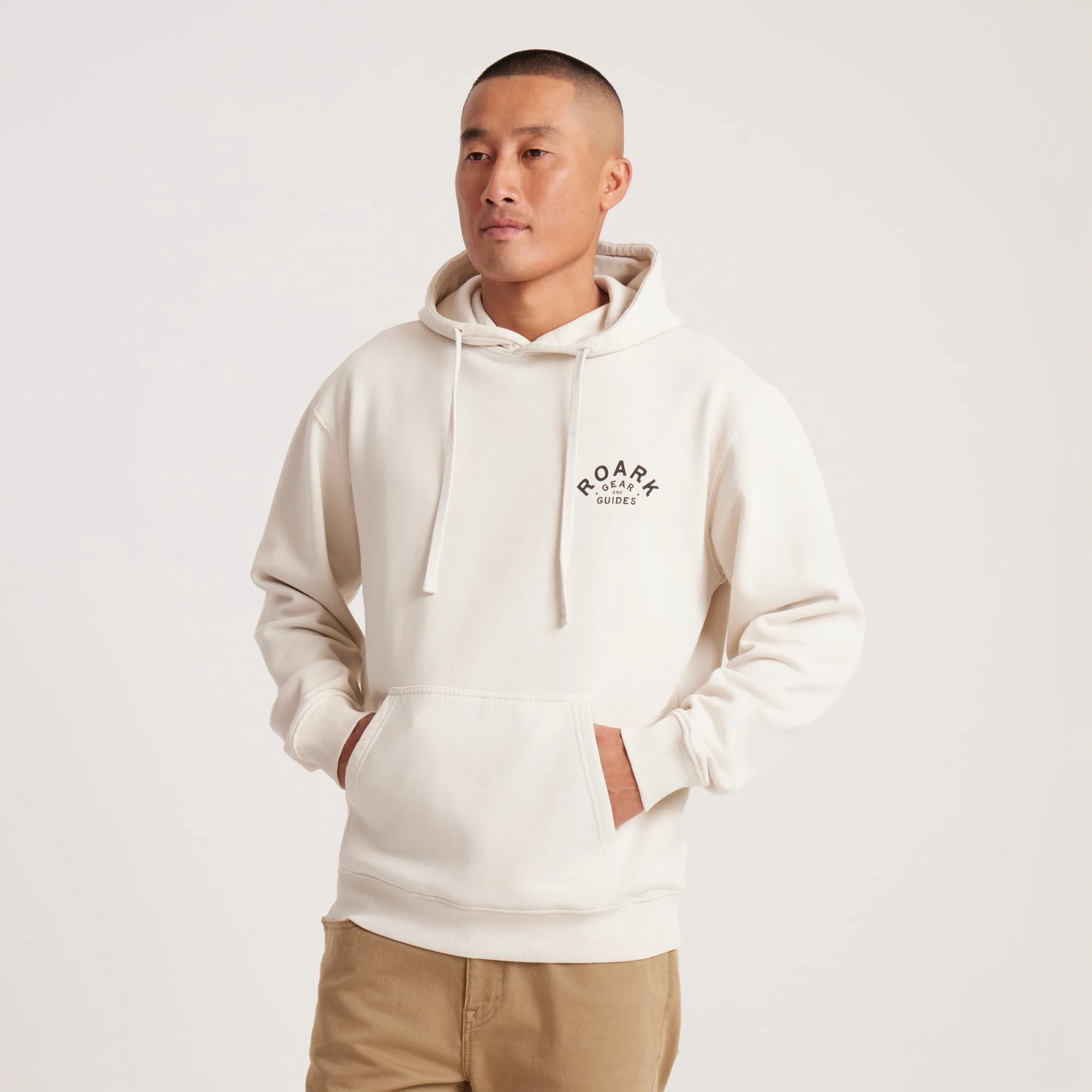 Gear And Guides Hoodie - Bone sold by Roark product image thumbnail 3