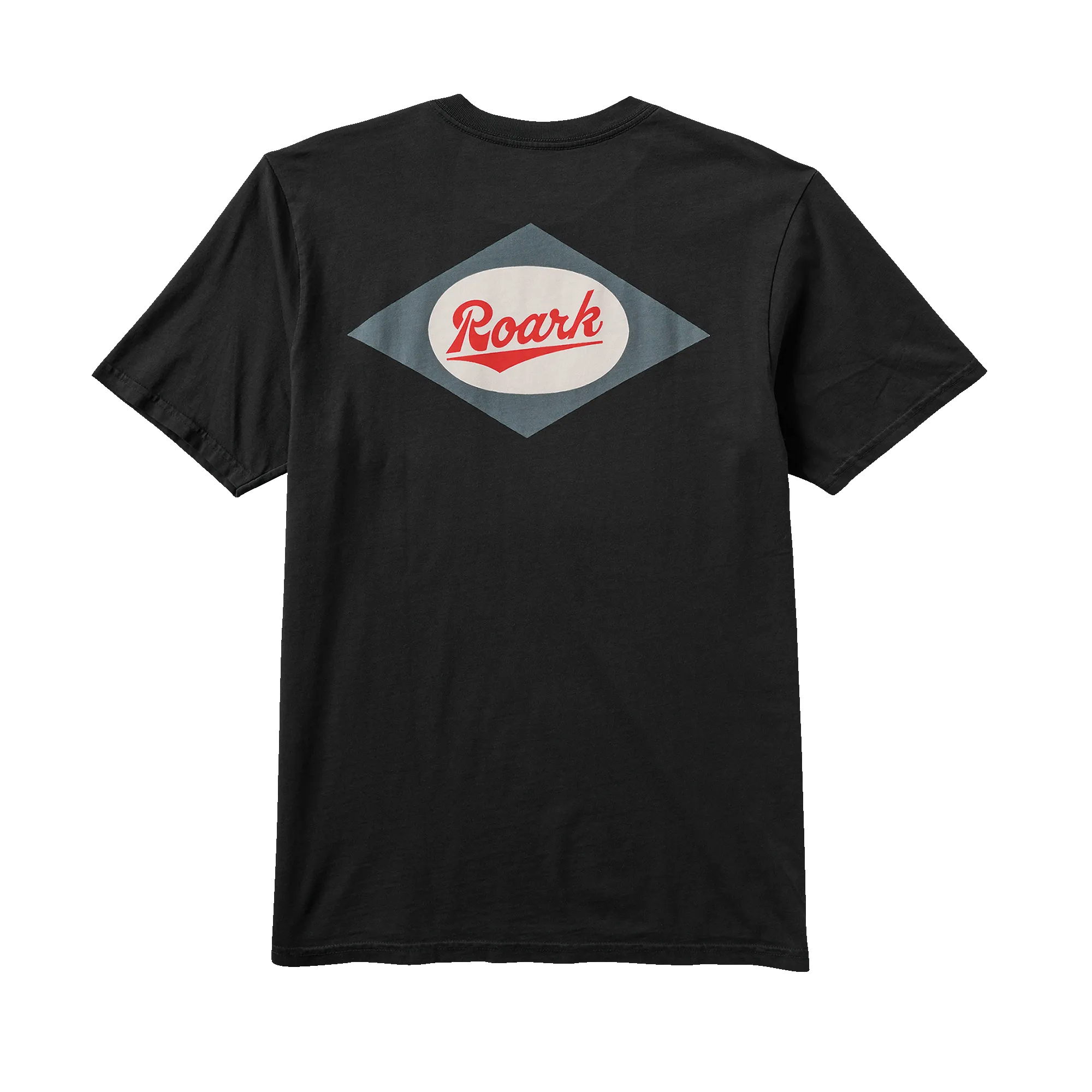 Diamond Script Pocket Premium Tee - Black sold by Roark