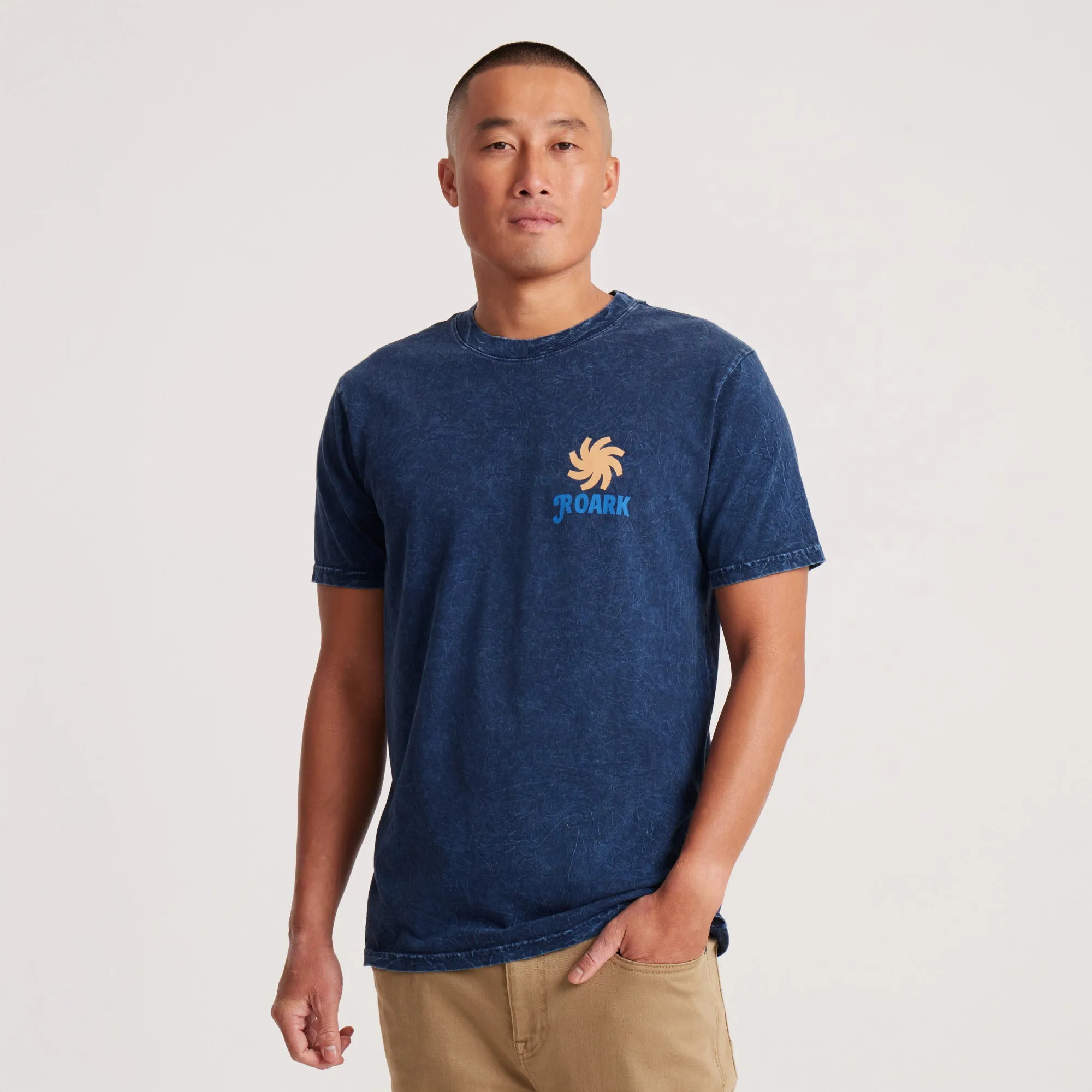 Rucksack Ramblers Premium Tee - Navy sold by Roark product image thumbnail 3