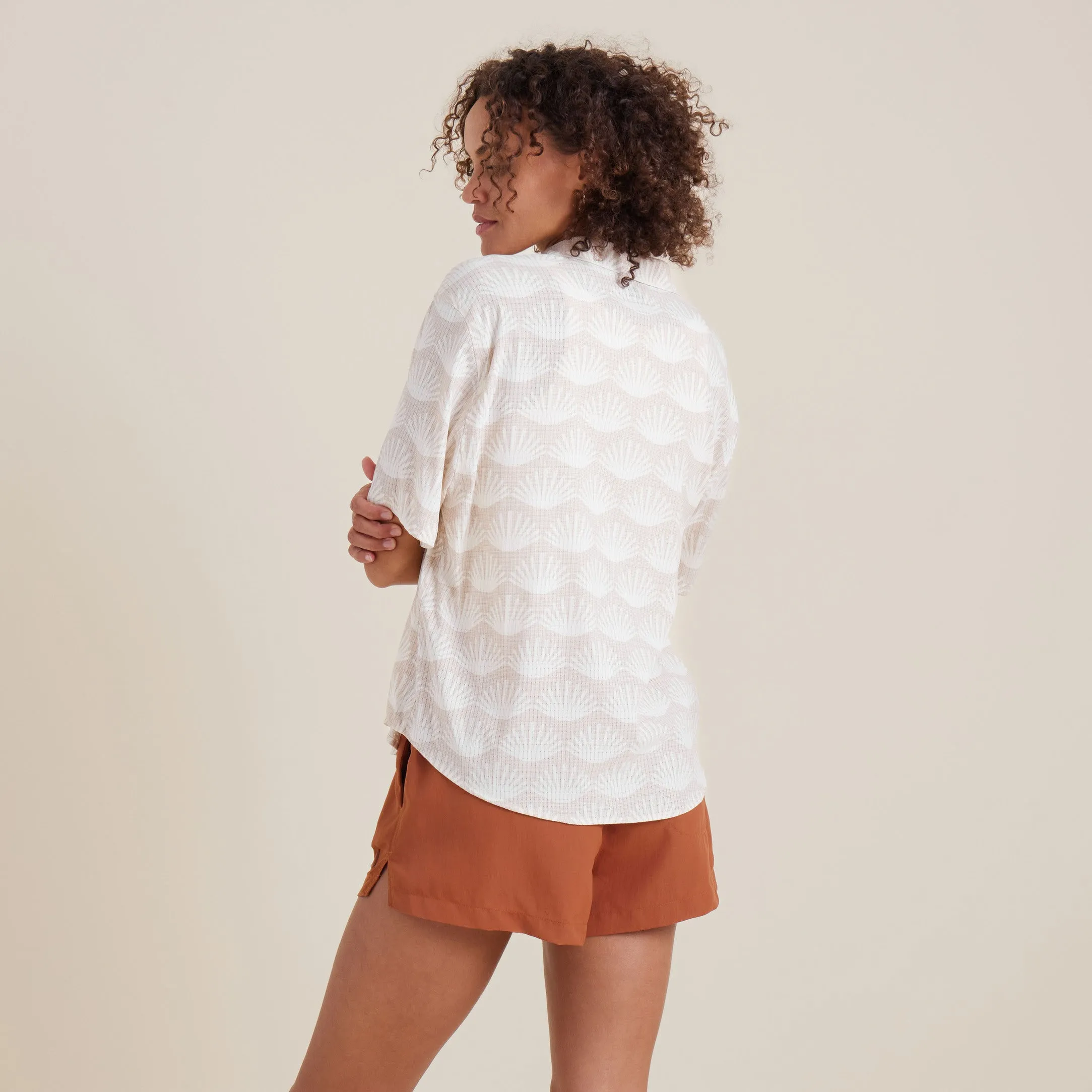 Bless Up Breathable Stretch Shirt - Eggshell sold by Roark product image thumbnail 3