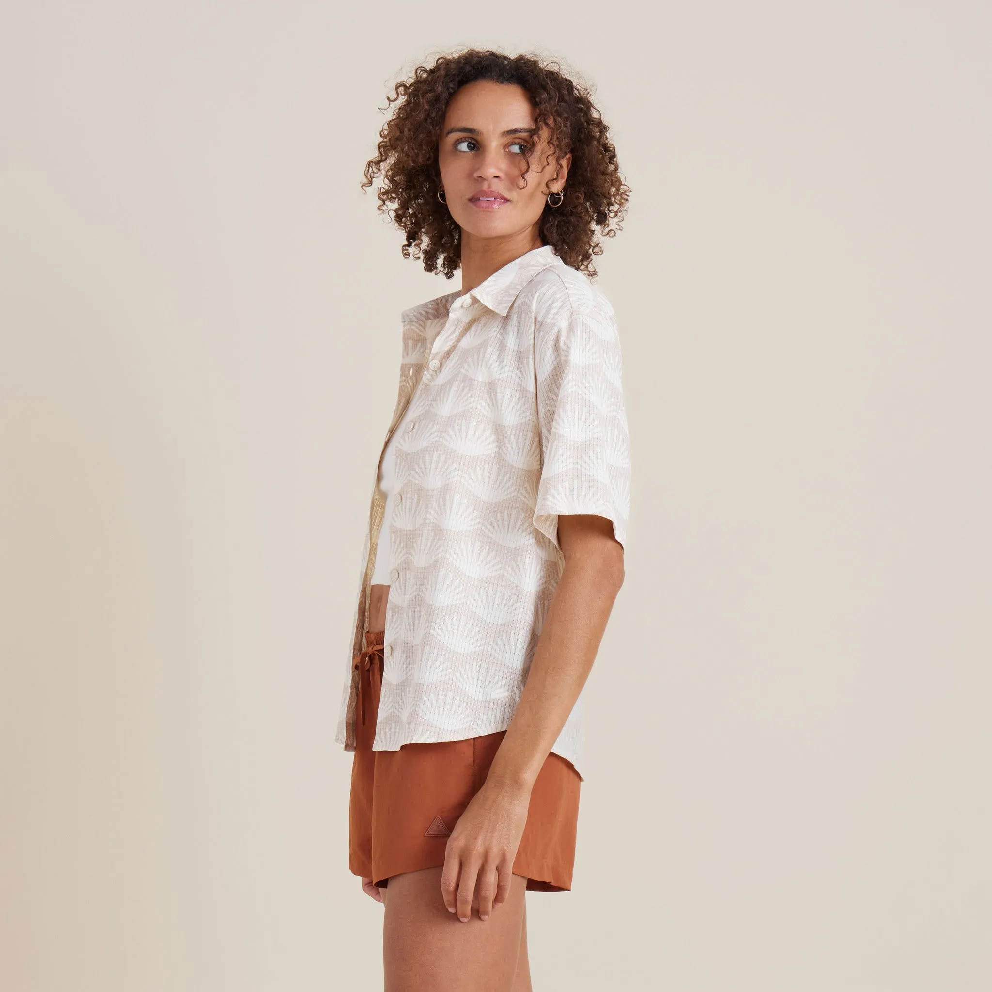 Bless Up Breathable Stretch Shirt - Eggshell sold by Roark product image thumbnail 2