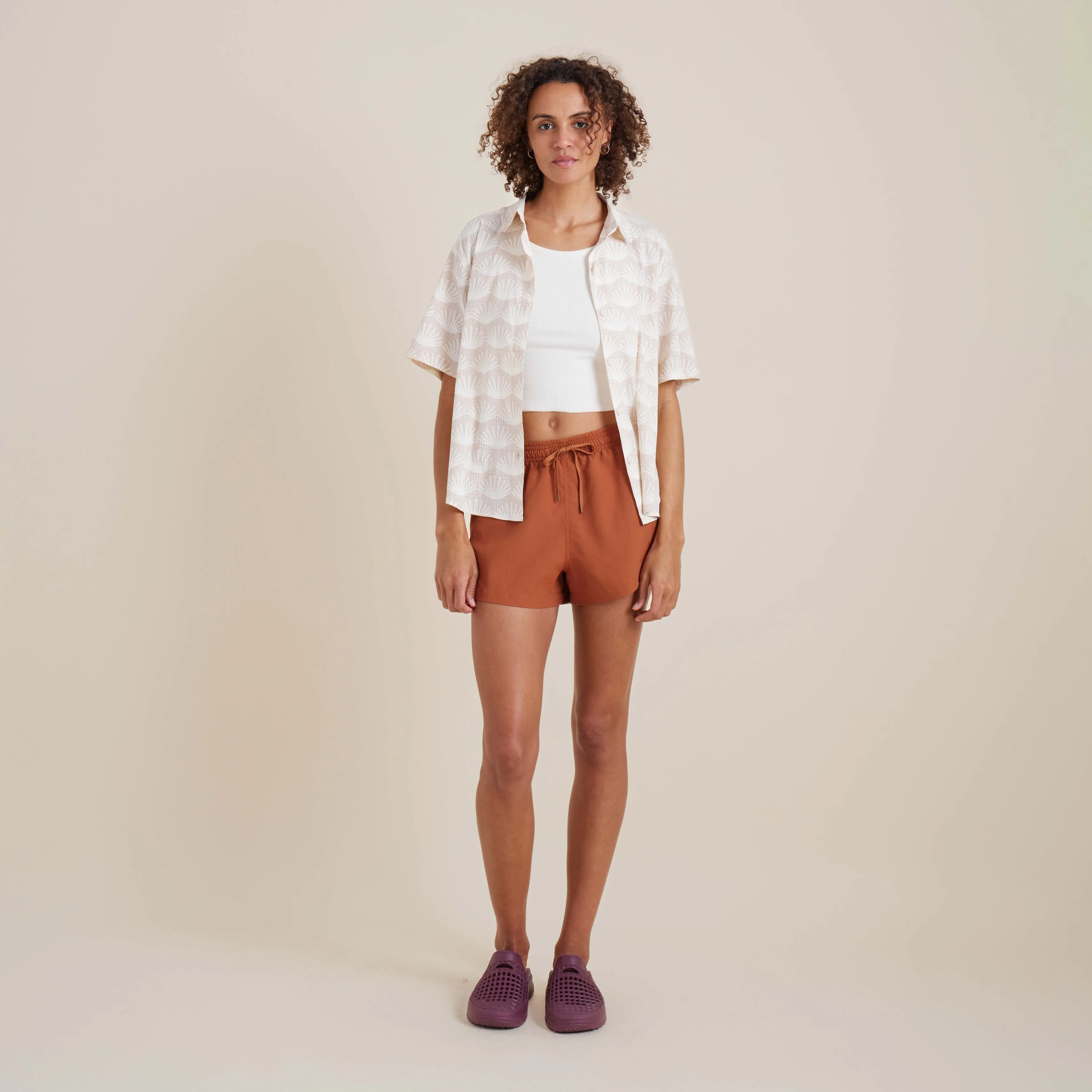 Bless Up Breathable Stretch Shirt - Eggshell sold by Roark product image thumbnail 4