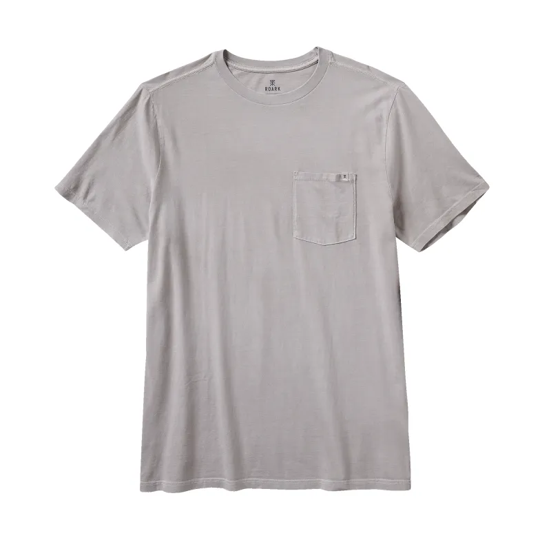 Made To Fade Short Sleeve Tee - Washed Grey sold by Roark