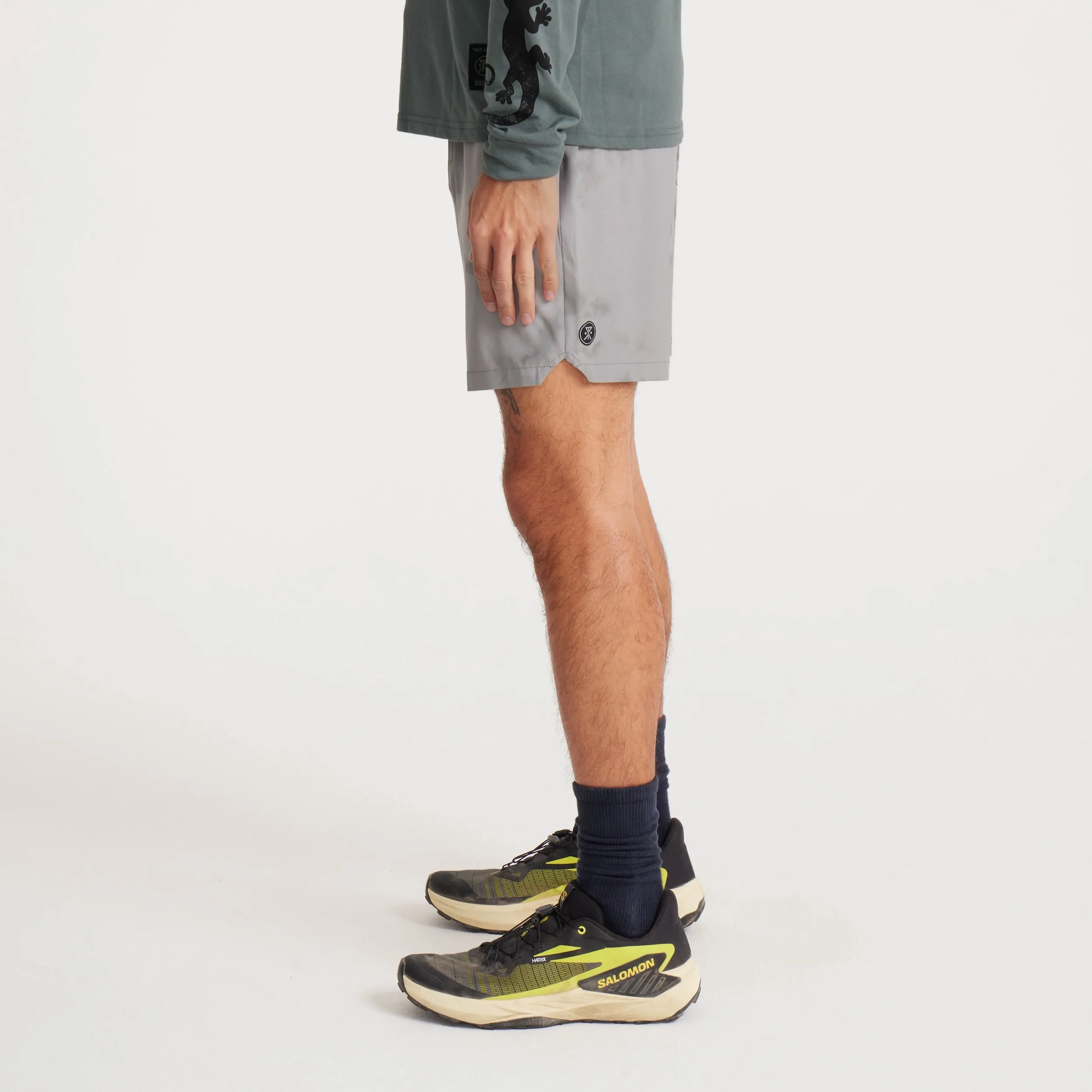 Serrano Active Stretch Shorts - Ghost Grey sold by Roark product image thumbnail 5