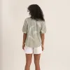 Bless Up Breathable Stretch Shirt - Eucalyptus sold by Roark