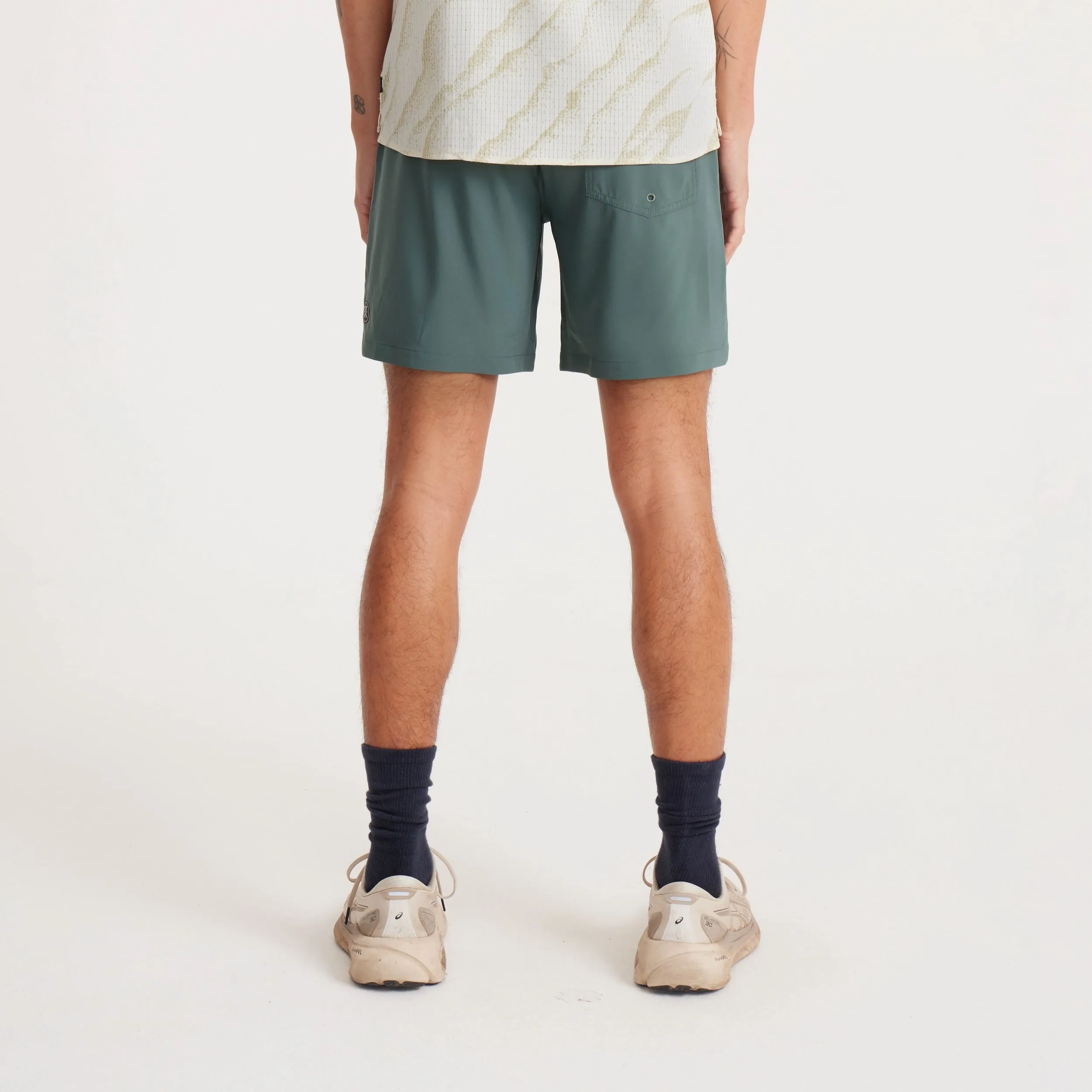 Serrano 7" Active Stretch Shorts - Forest sold by Roark product image thumbnail 4