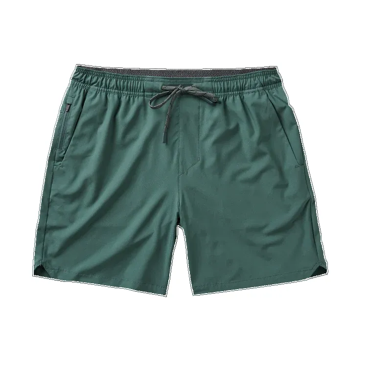 Serrano 7" Active Stretch Shorts - Forest sold by Roark