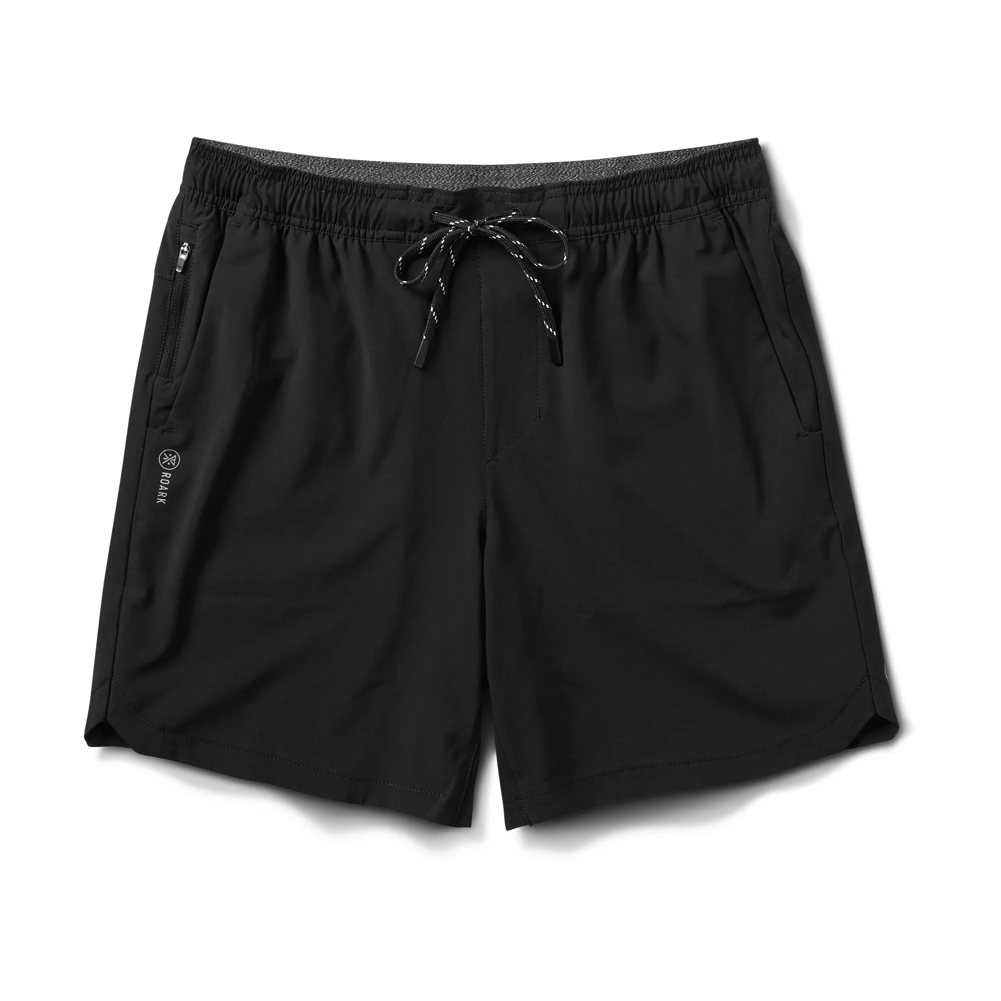 Serrano 7" Active Stretch Shorts - Black sold by Roark