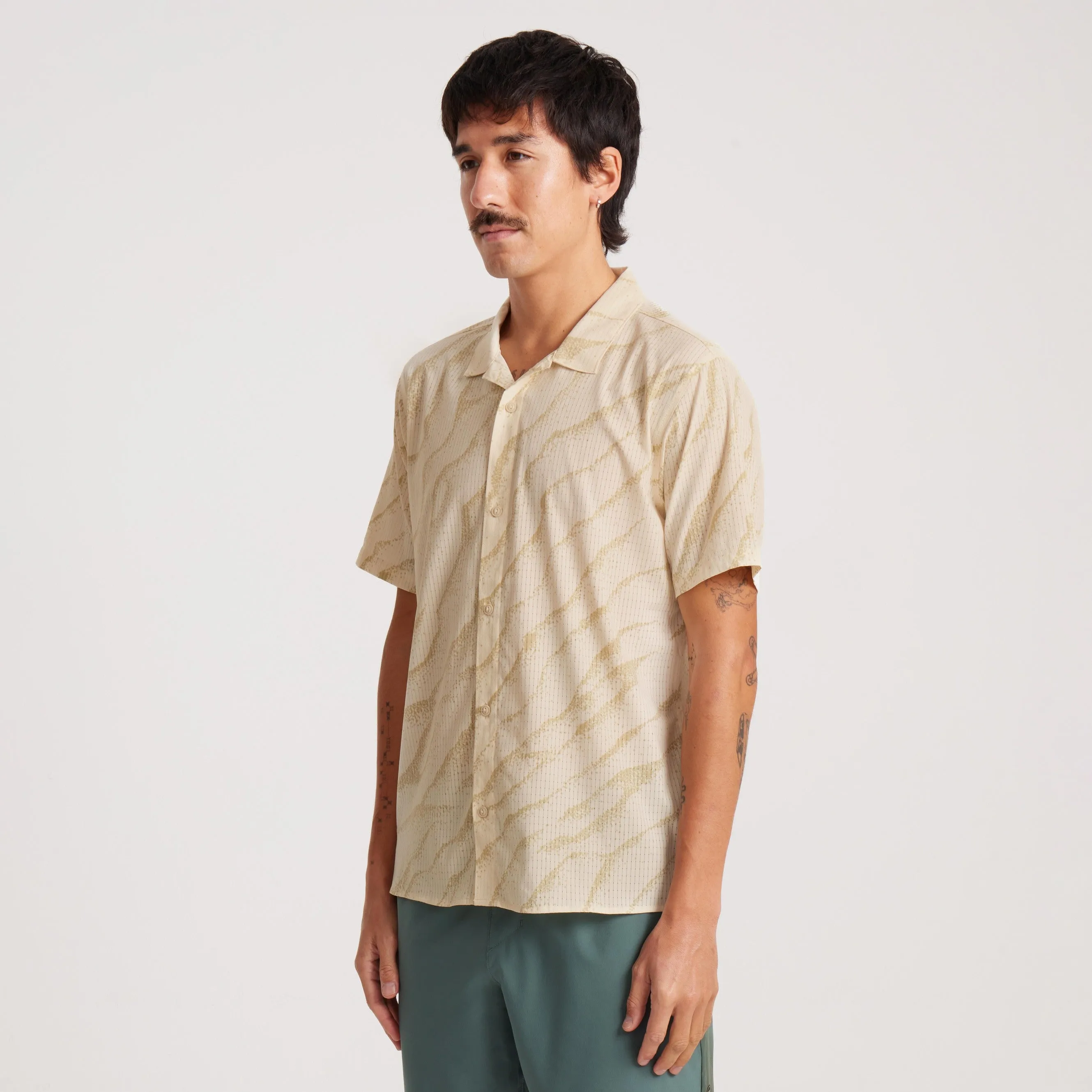 Bless Up Trail Button Up Shirt - Ivory sold by Roark product image thumbnail 4