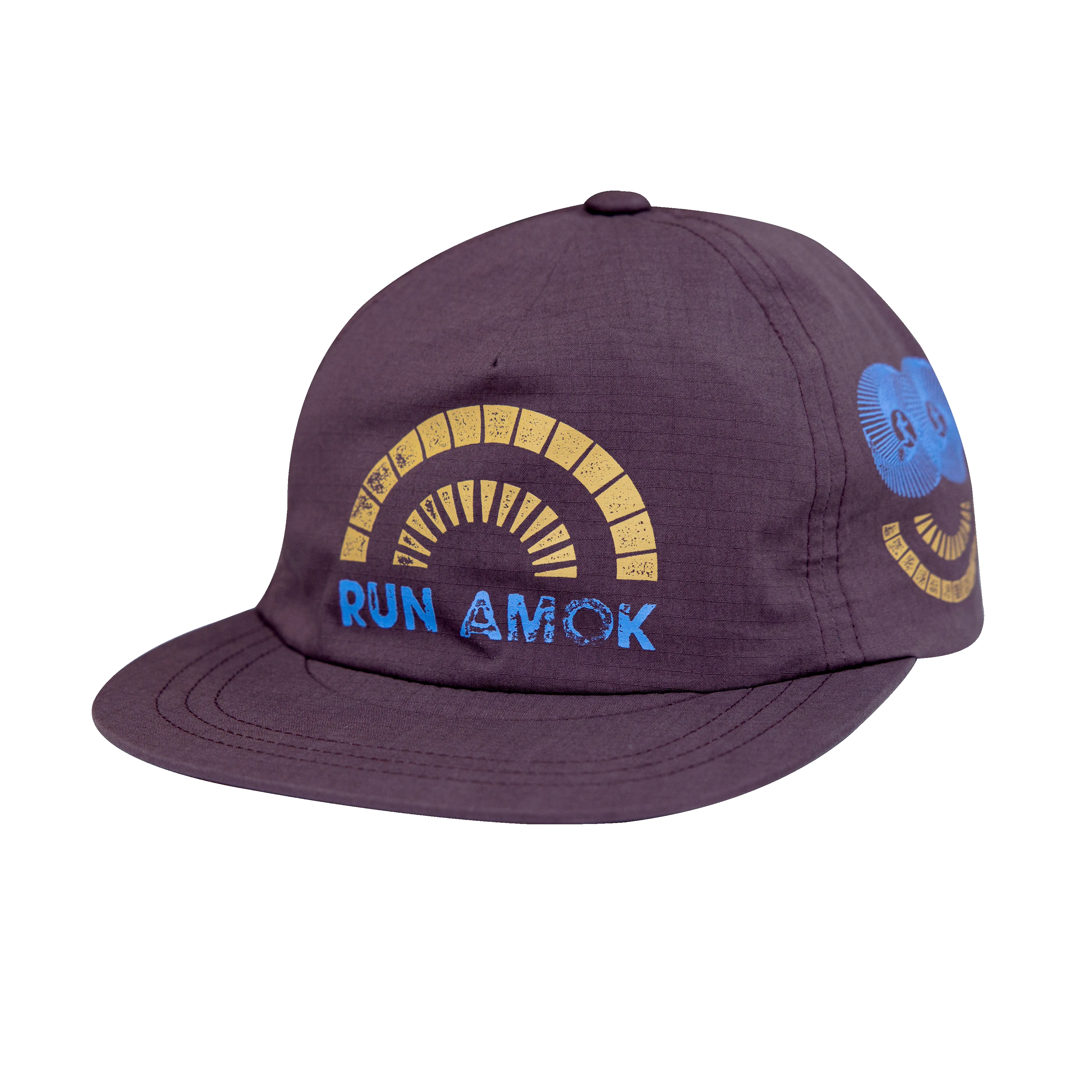 Run Amok 5 Panel Snapback Hat - Purple Ash sold by Roark