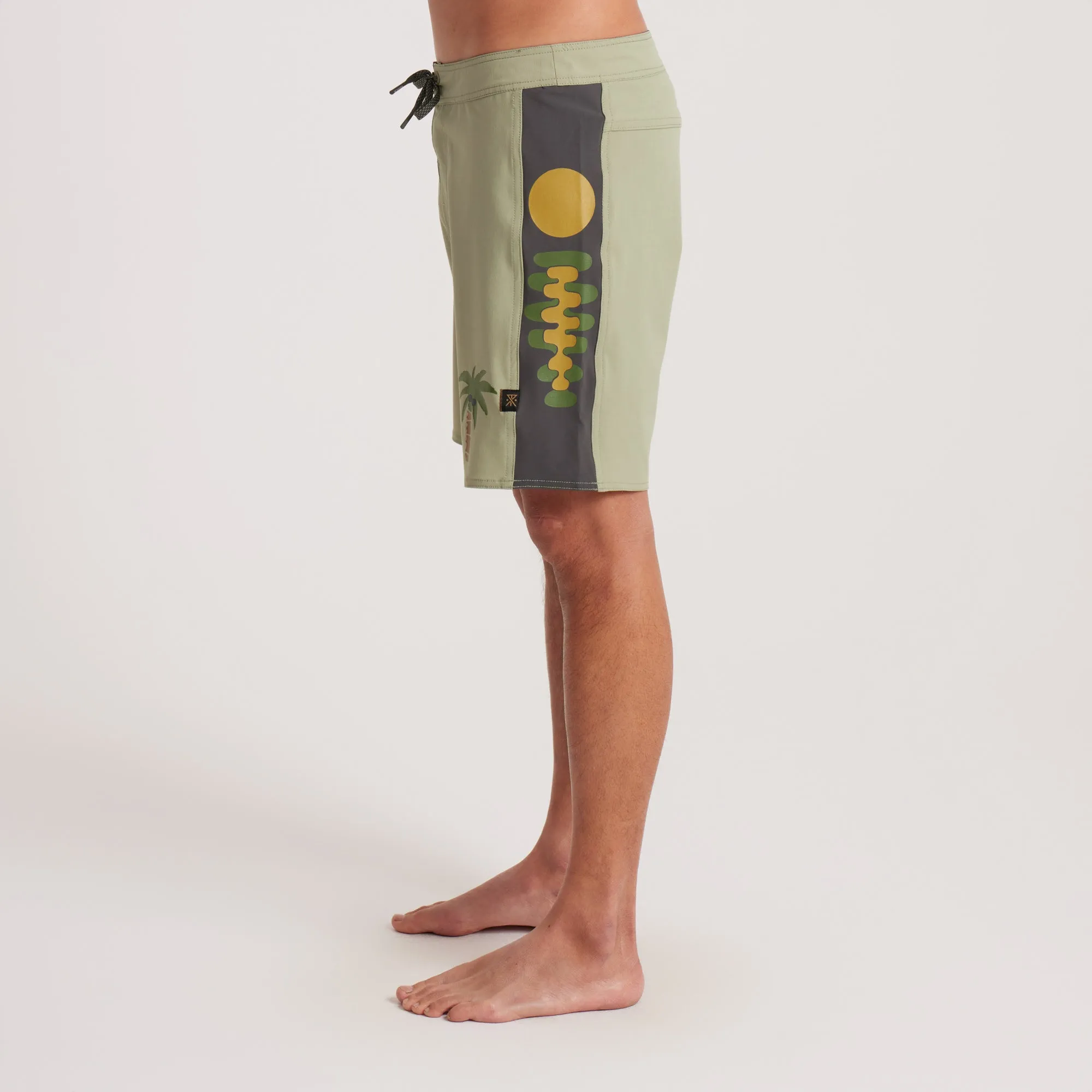 Passage Hemp Boardshorts - Sage sold by Roark product image thumbnail 4