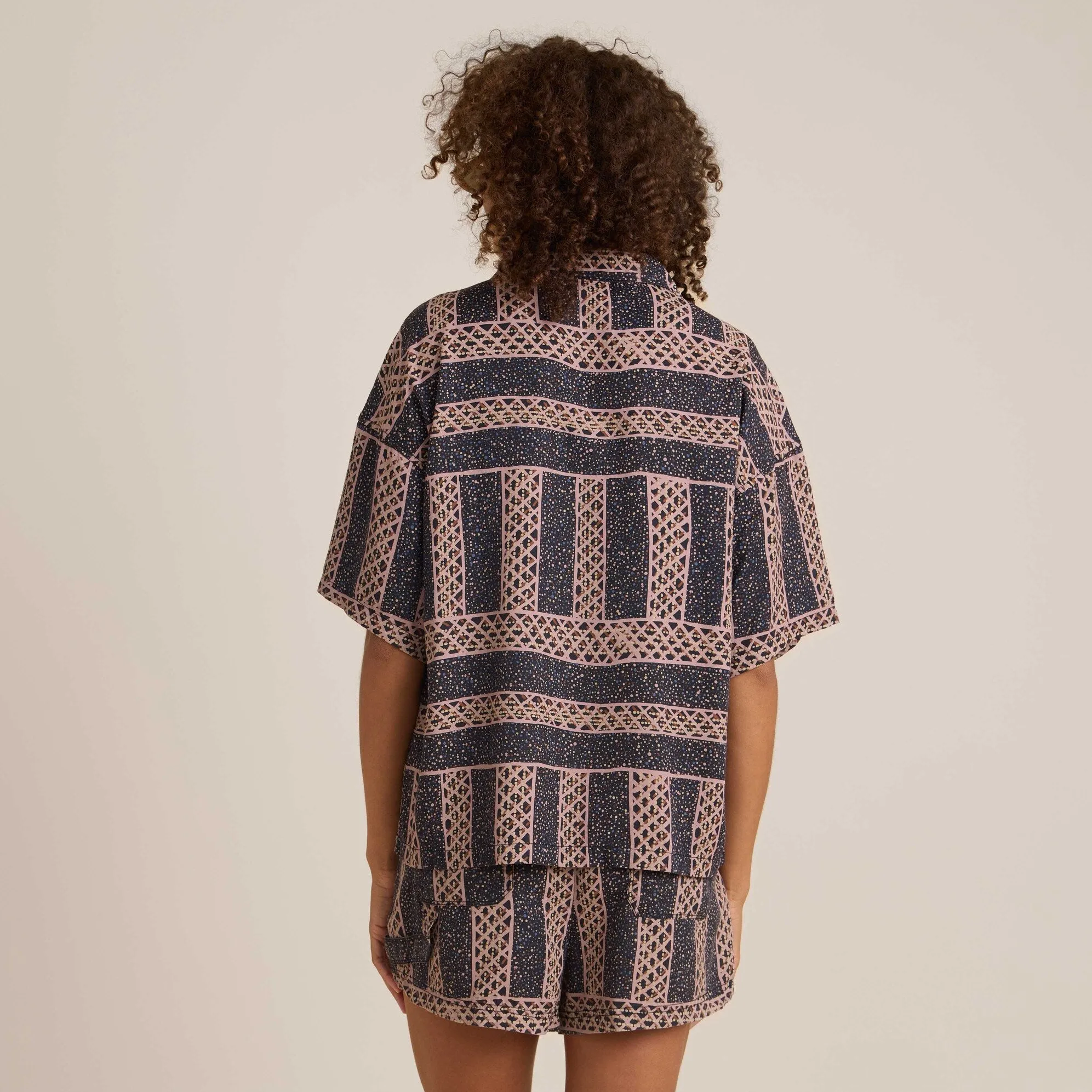 Riviera Short Sleeve Shirt - H.O.D Dark Navy sold by Roark product image thumbnail 3