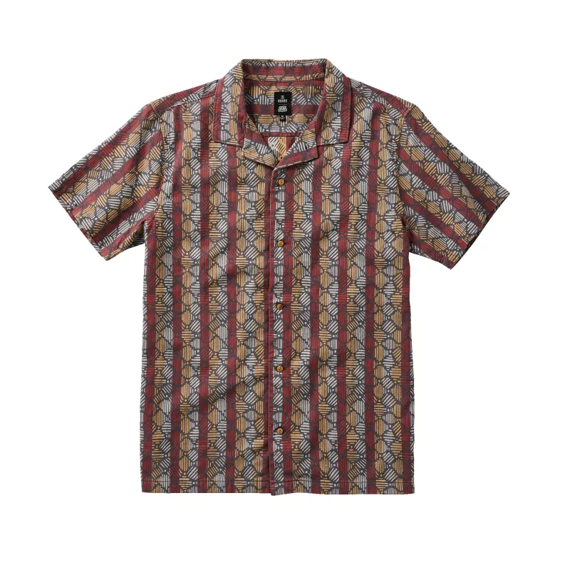 Gonzo Short Sleeve Button Up Shirt - H.O.D Sunburst sold by Roark