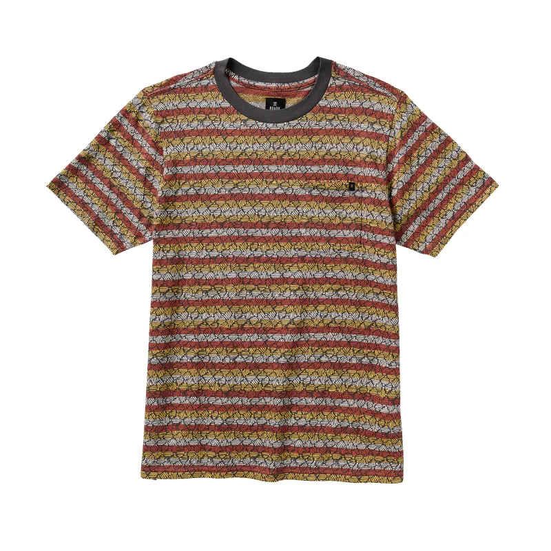 Journey Jacquard Short Sleeve Tee - H.O.D Sunburst sold by Roark