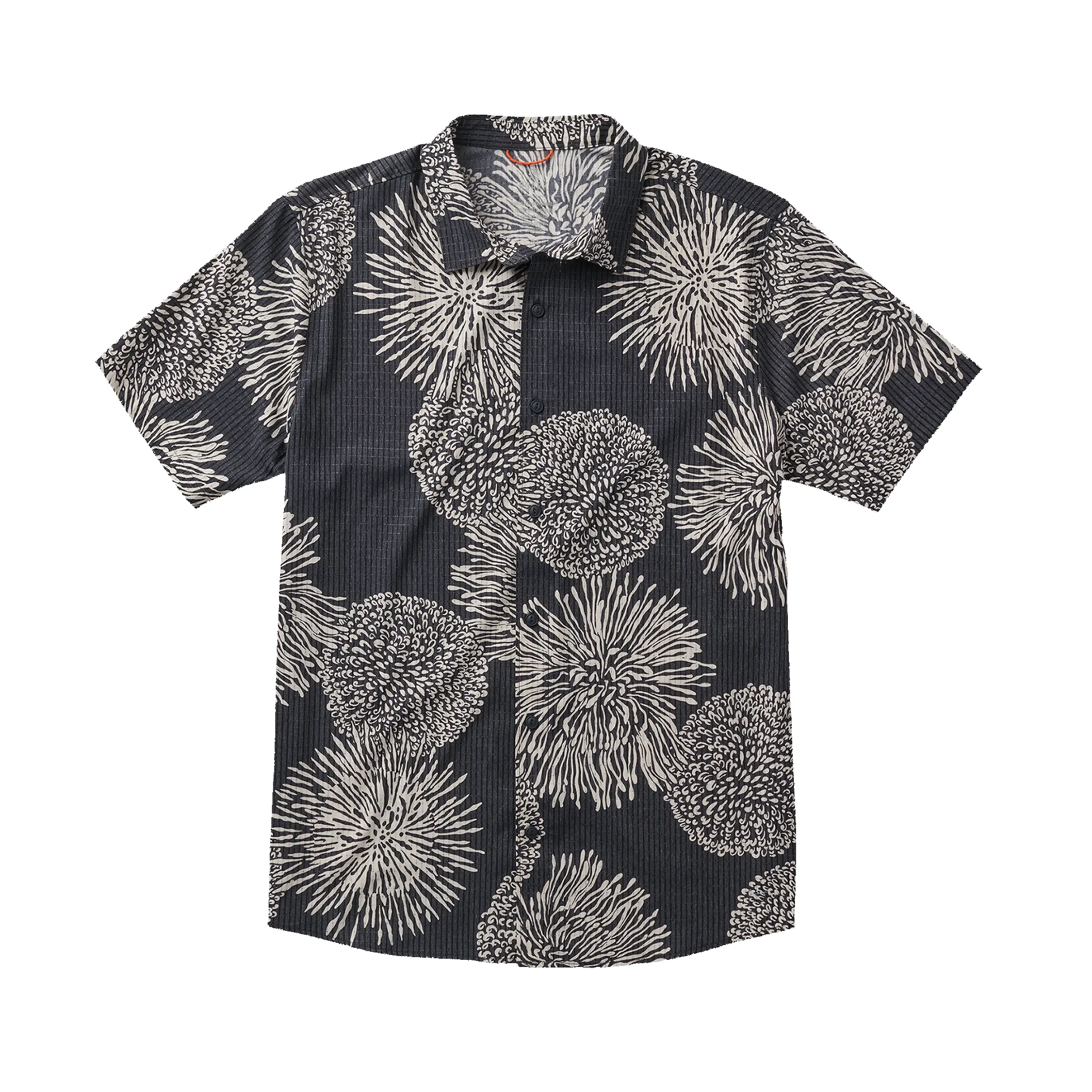 Bless Up Breathable Stretch Shirt - Black Floral sold by Roark