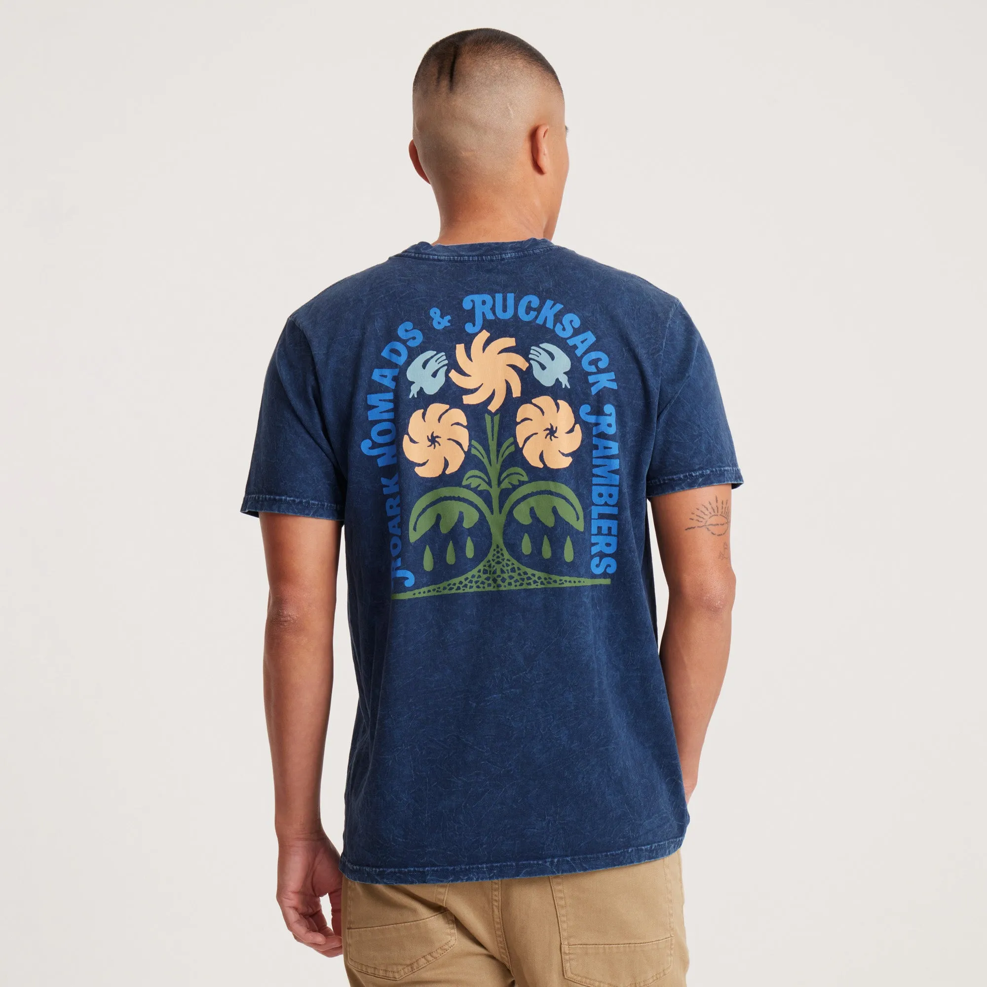 Rucksack Ramblers Premium Tee - Navy sold by Roark product image thumbnail 4