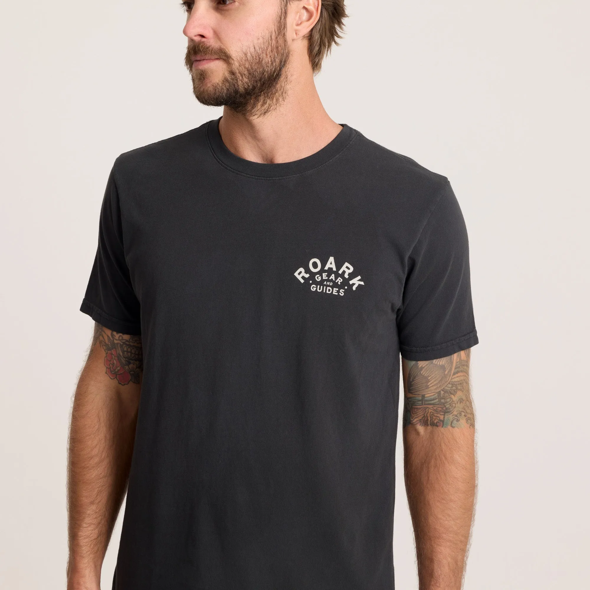 Gear & Guides Premium Tee - Black sold by Roark product image thumbnail 5