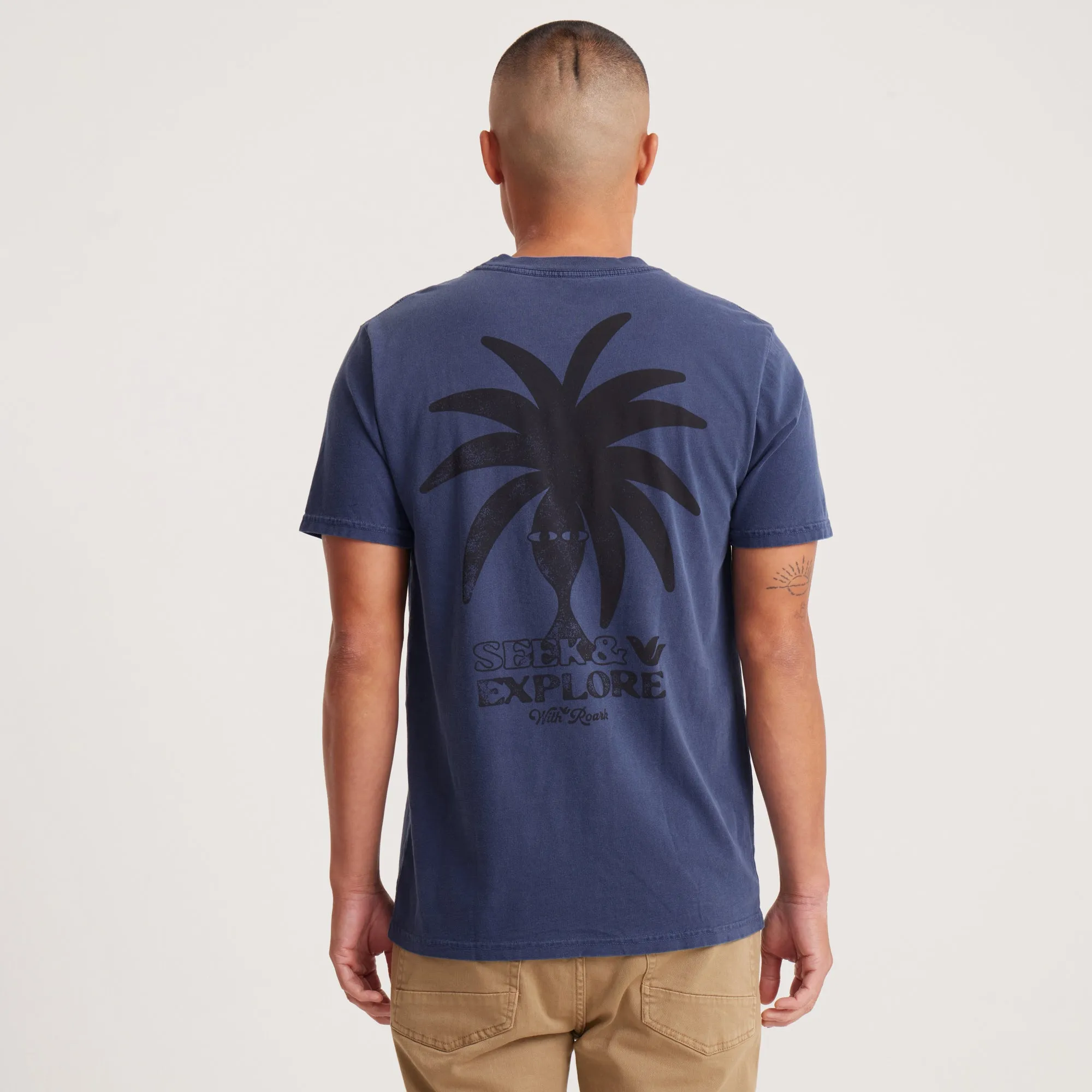 Seek And Explore Premium Tee - Slate sold by Roark product image thumbnail 5