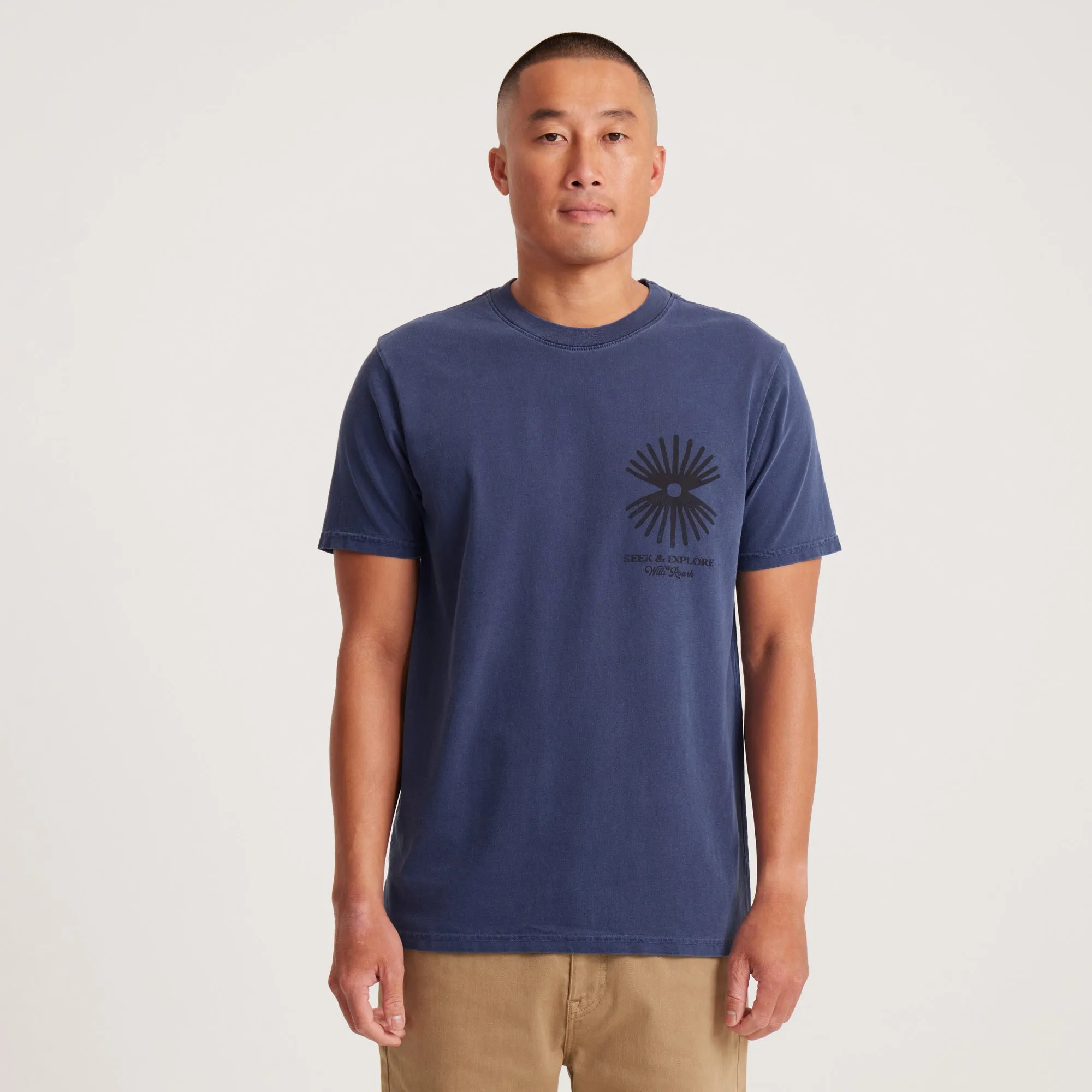 Seek And Explore Premium Tee - Slate sold by Roark product image thumbnail 2