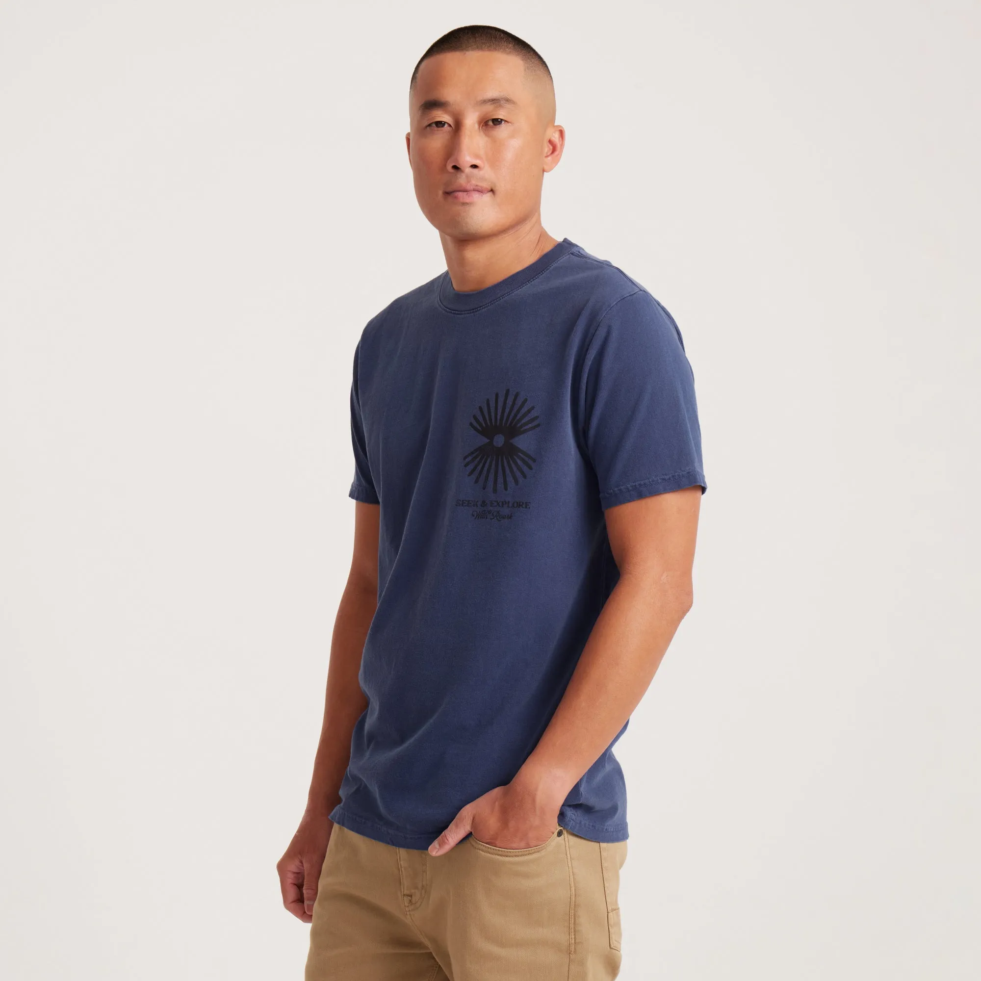 Seek And Explore Premium Tee - Slate sold by Roark product image thumbnail 4