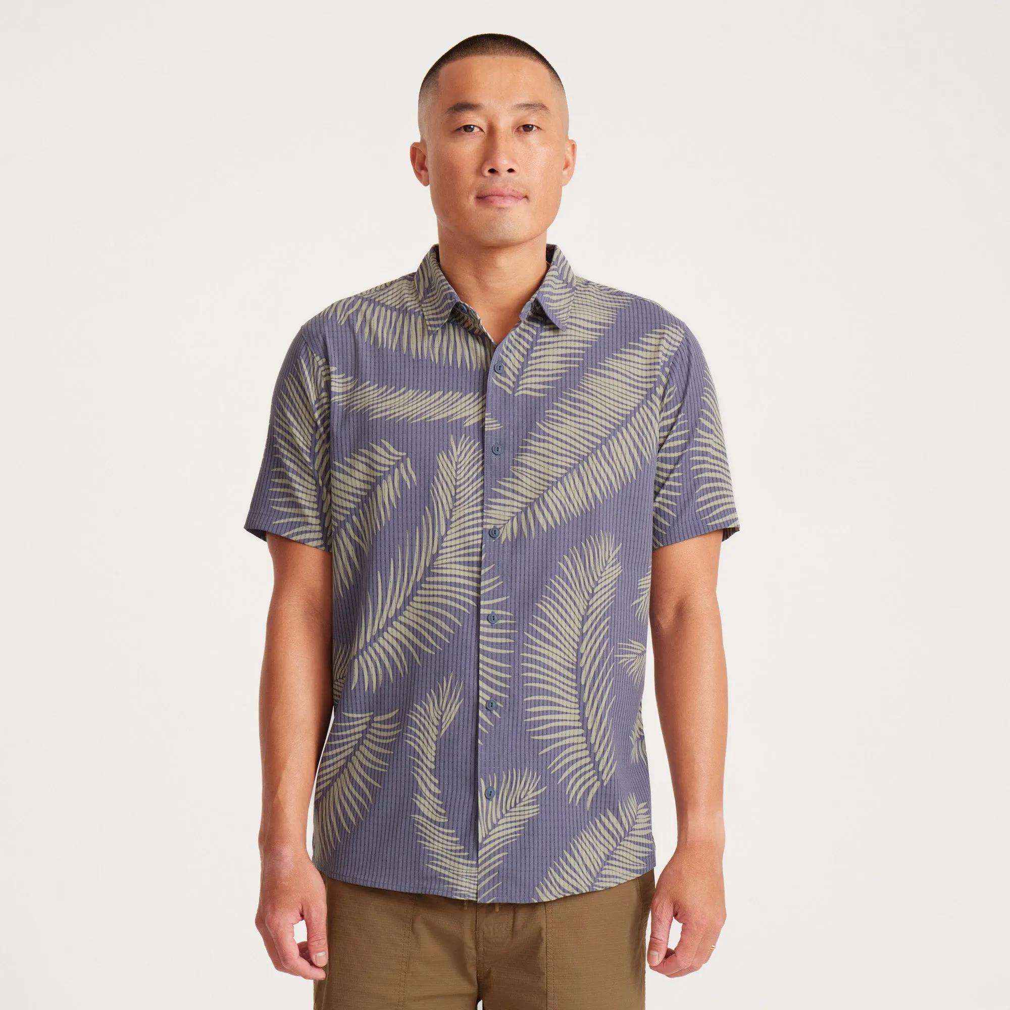 Bless Up Breathable Stretch Shirt - Fire Fern Slate sold by Roark product image thumbnail 2